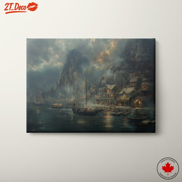 Misty Harbor Adventure Landscape