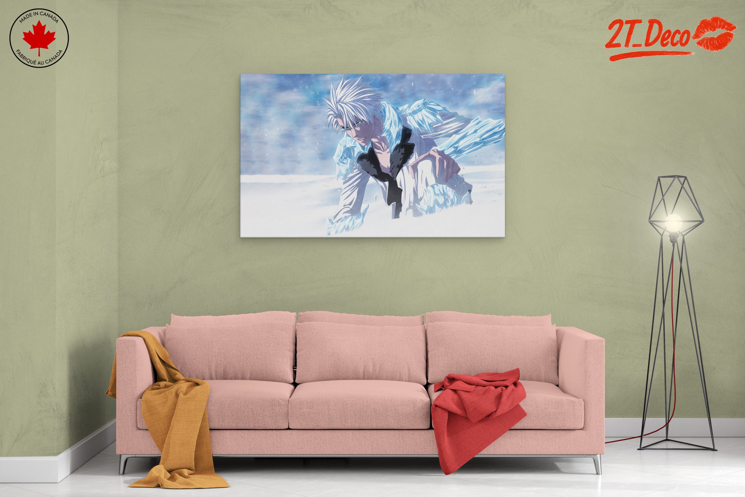 Bleach Character in Icy Landscape - Image 2