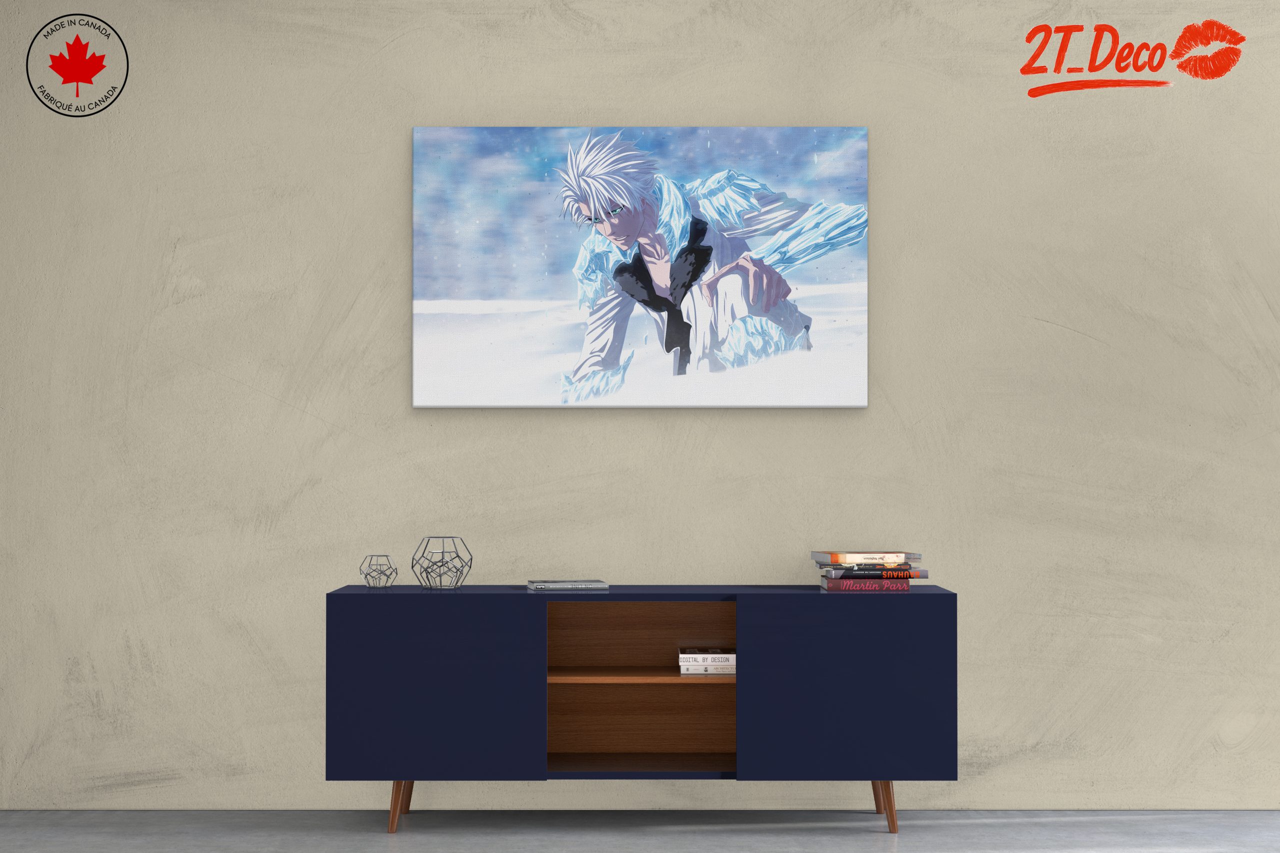 Bleach Character in Icy Landscape - Image 3