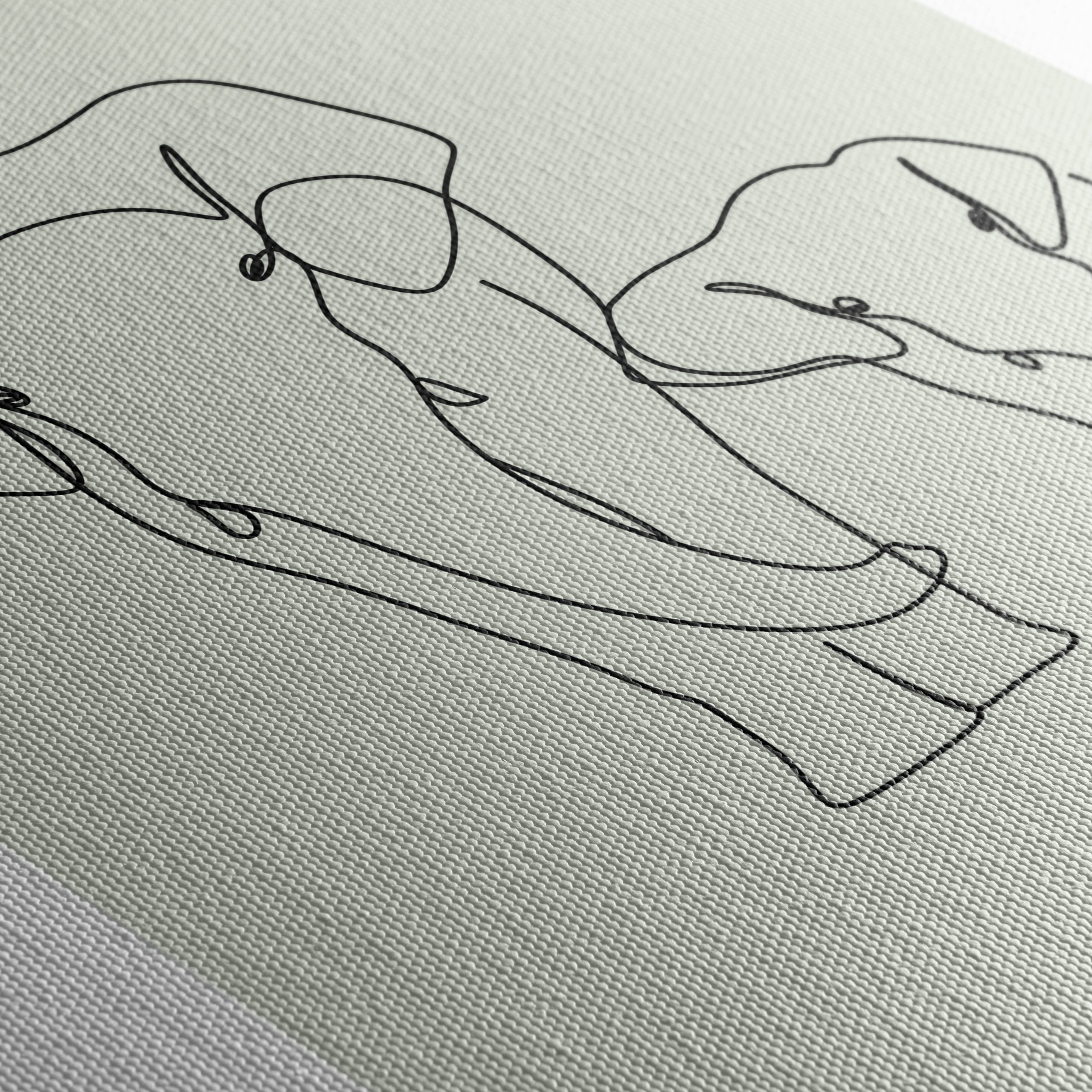 Minimalist Elephant Line Art for a Chic Decor - Image 5