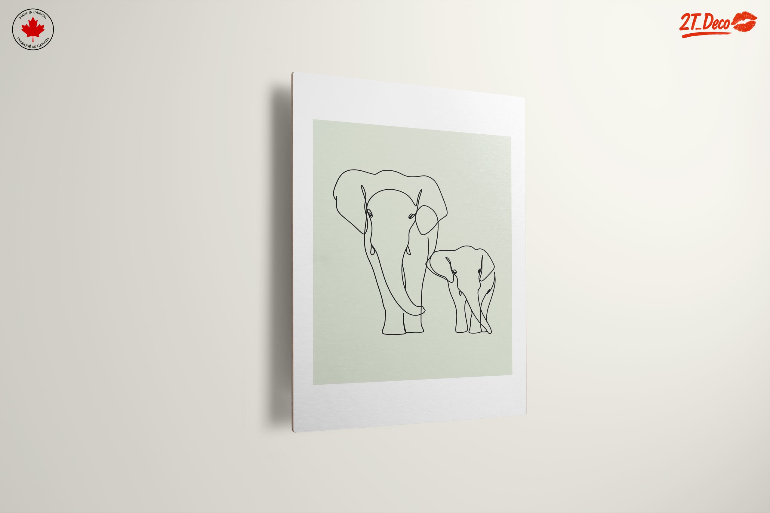 Minimalist Elephant Line Art for a Chic Decor - Image 13