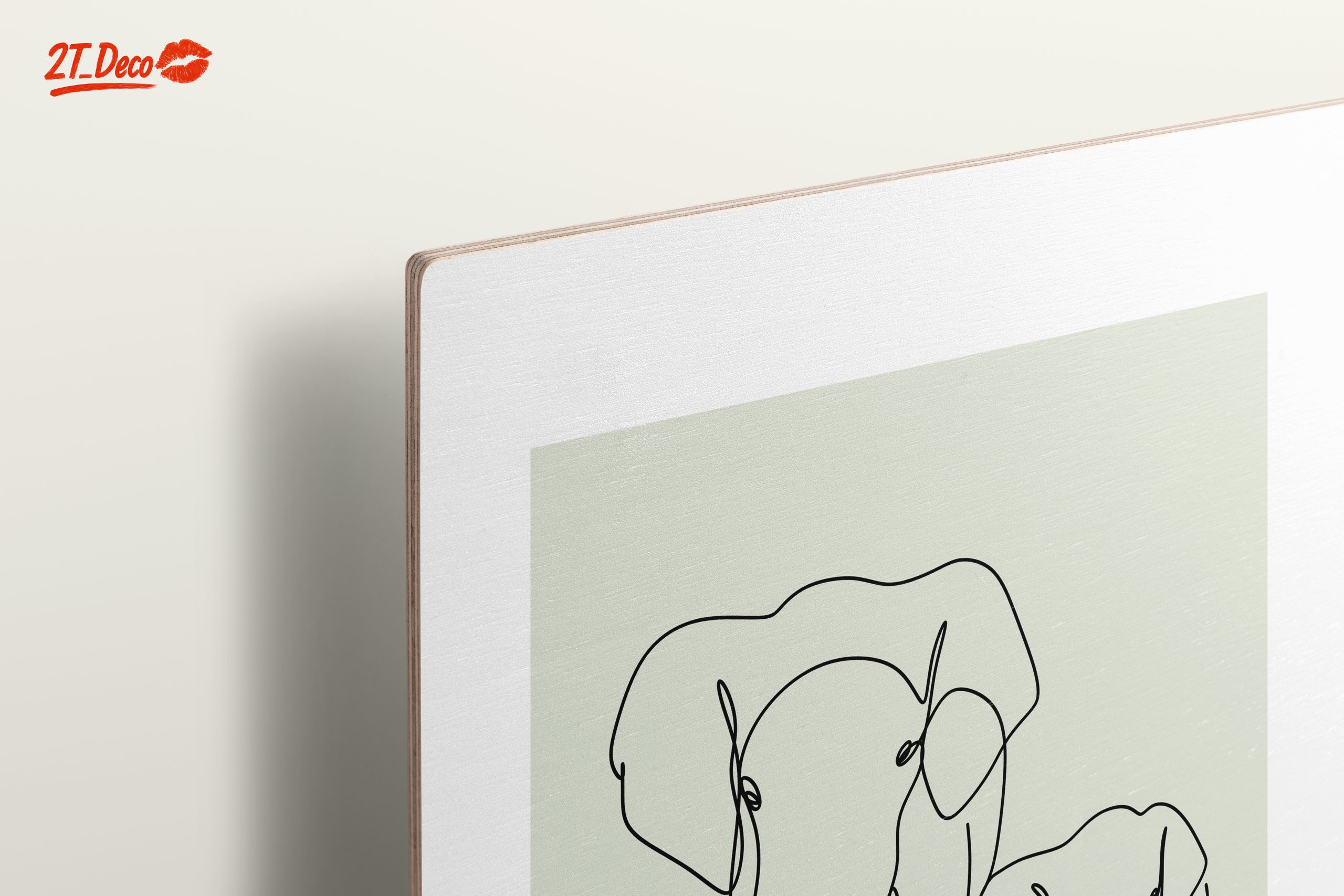 Minimalist Elephant Line Art for a Chic Decor - Image 15