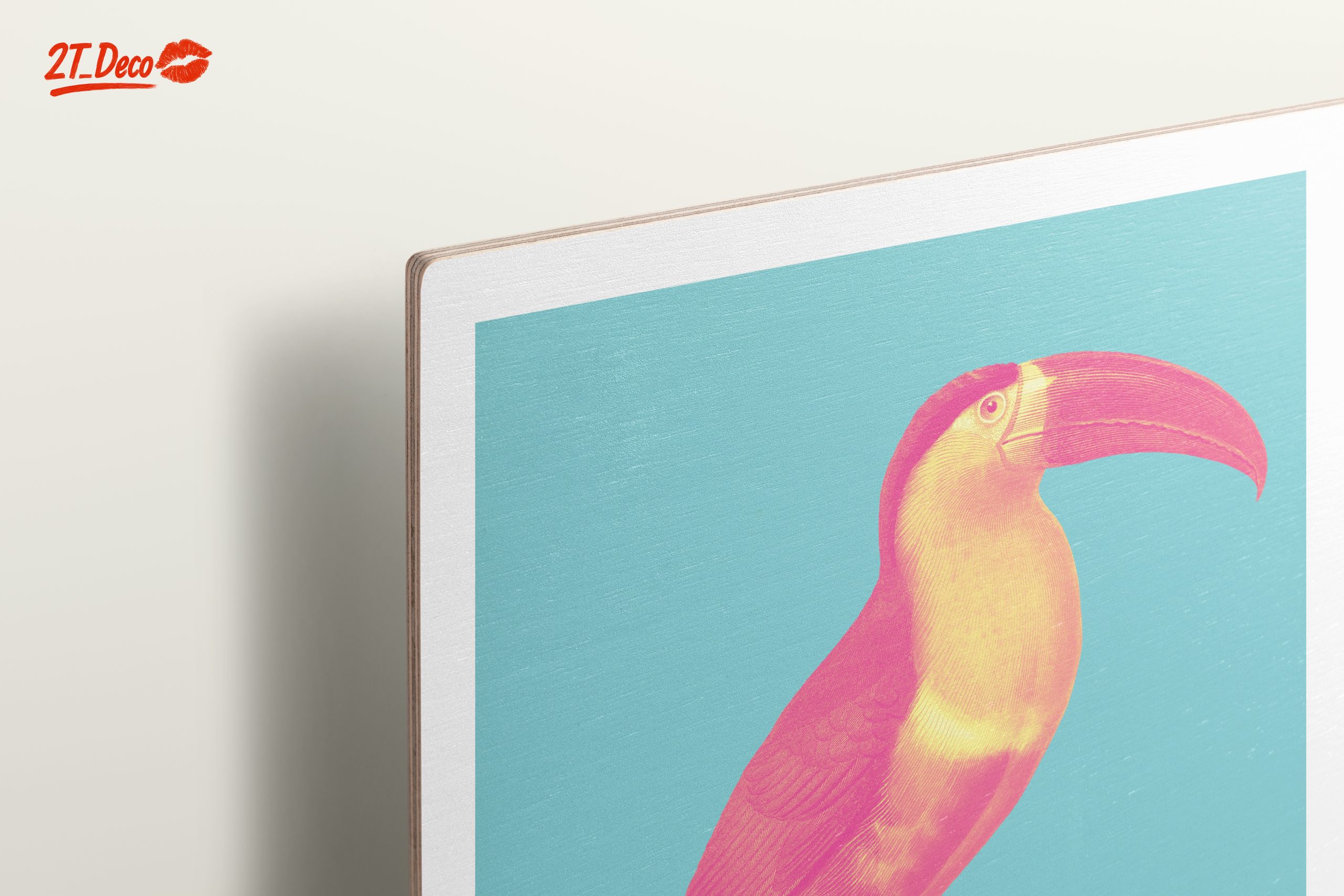 Vibrant Toucan on Abstract Background - Image 15