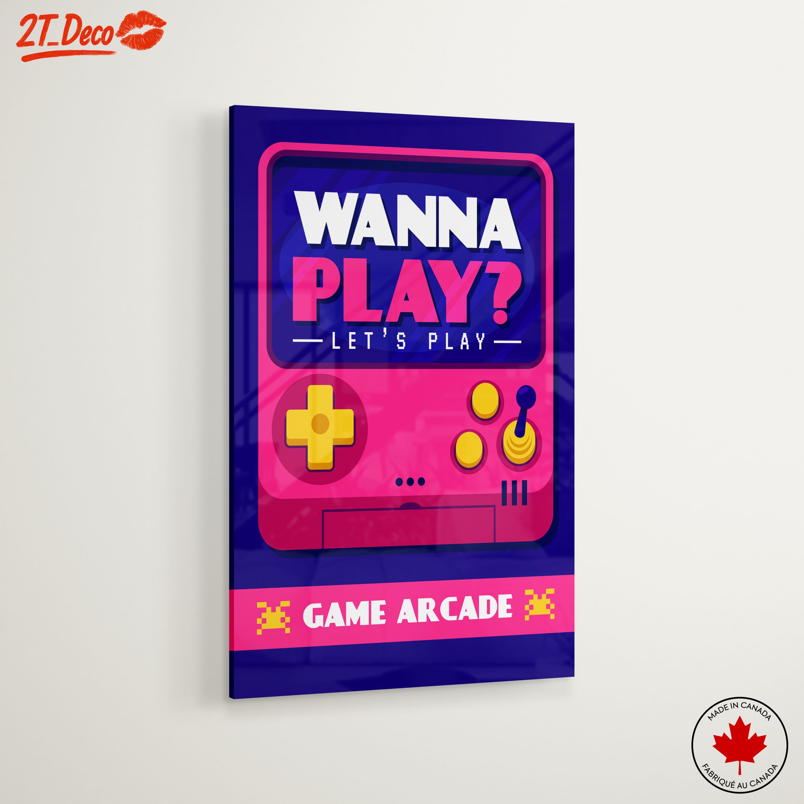 Retro Gaming Arcade Art Print - Image 6