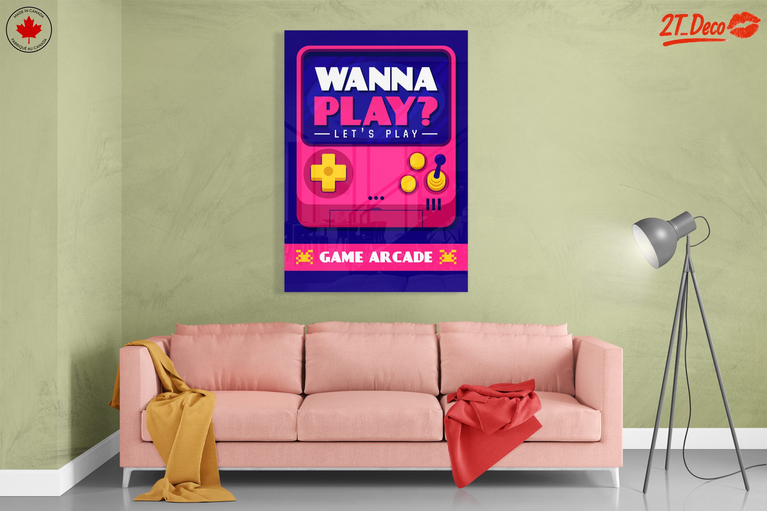 Retro Gaming Arcade Art Print - Image 7
