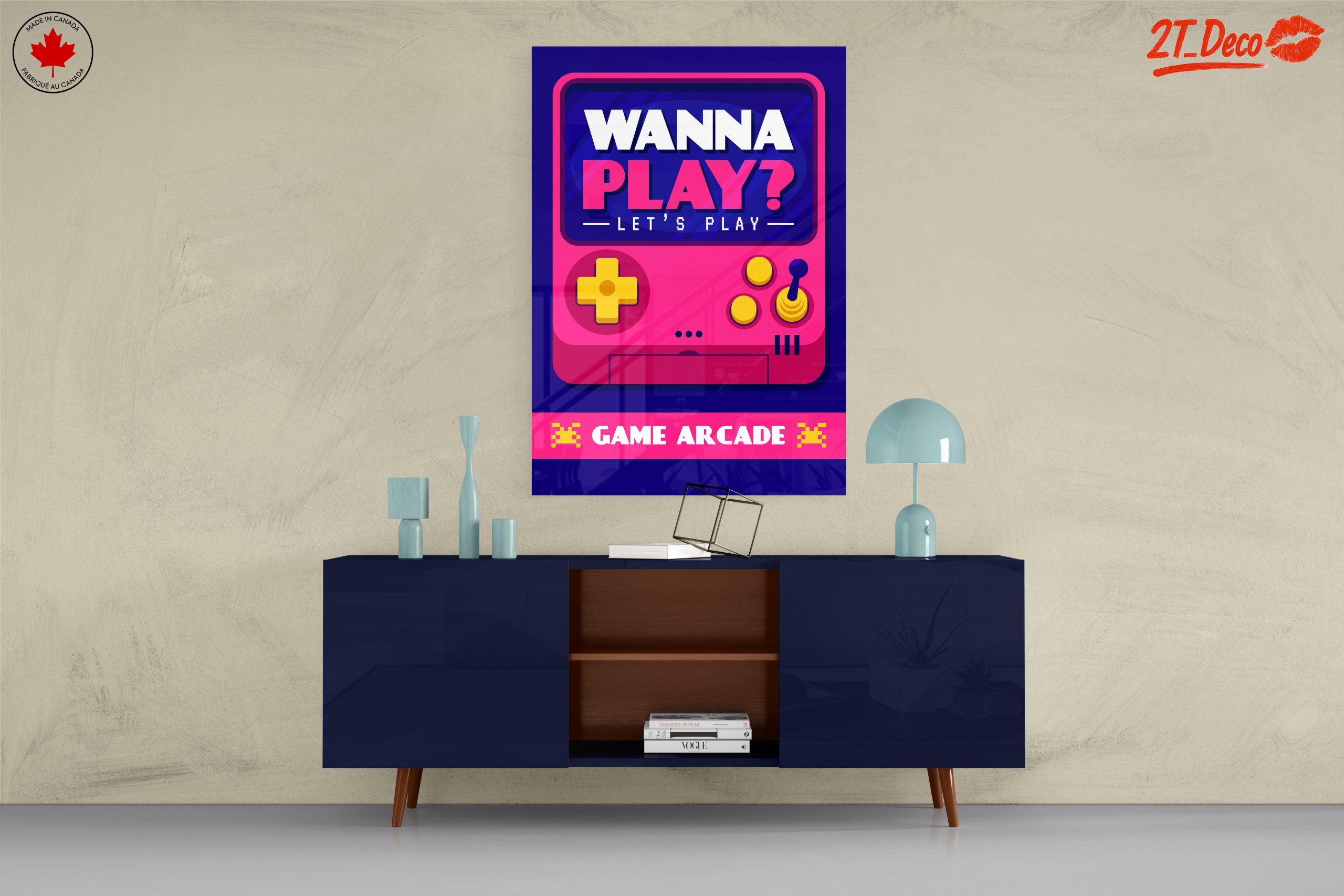 Retro Gaming Arcade Art Print - Image 8