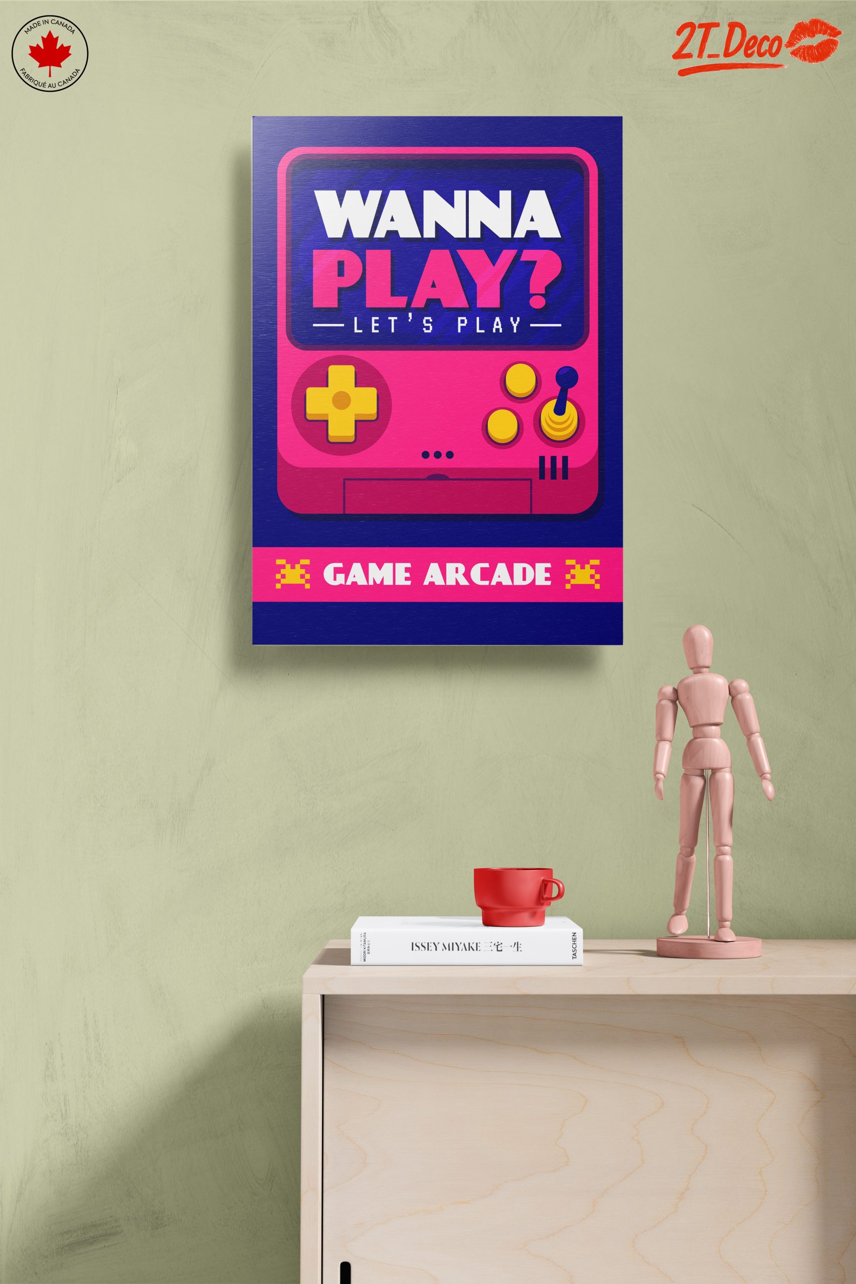 Retro Gaming Arcade Art Print - Image 14