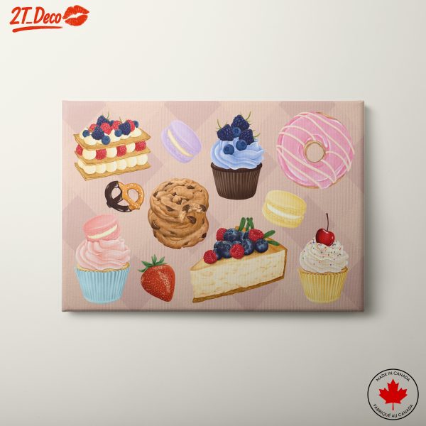 Colorful Abstract Dessert Art
