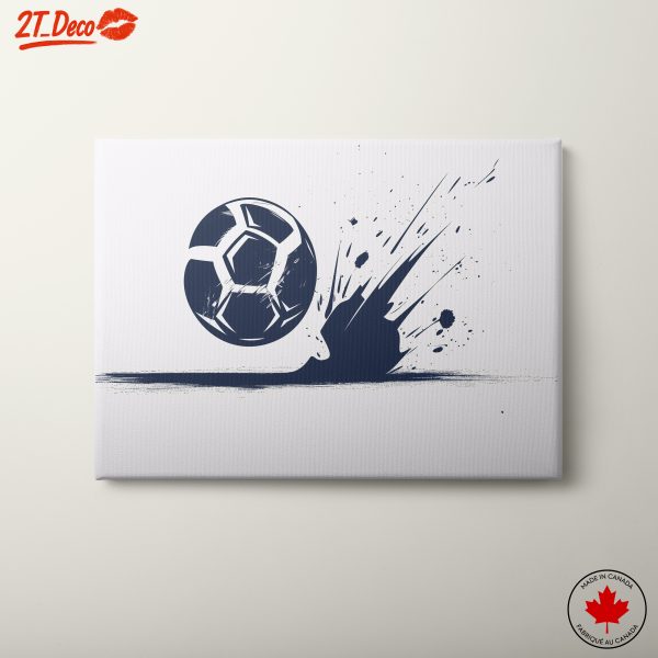 Dynamic Soccer Ball Artwork 2