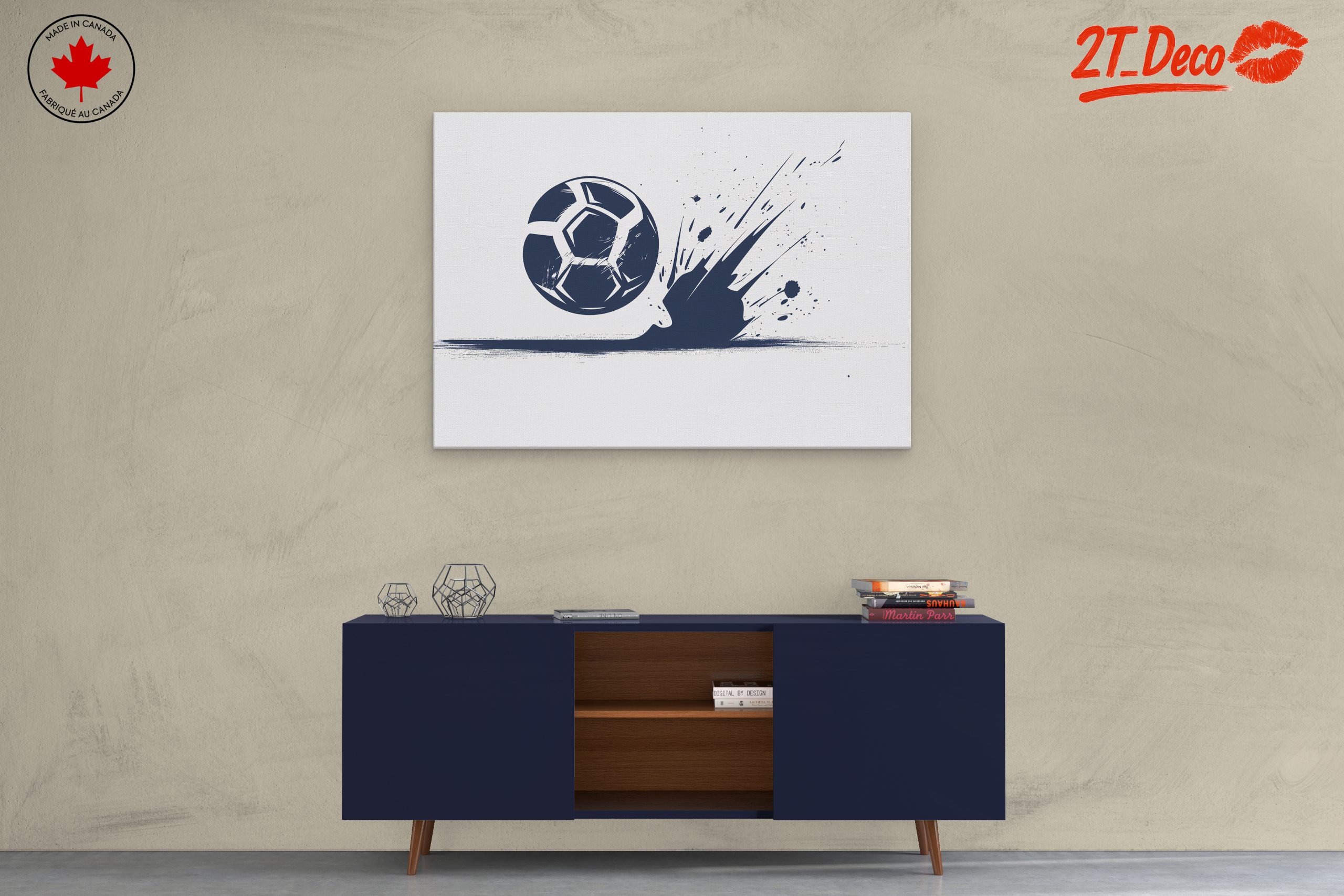 Dynamic Soccer Ball Artwork 2 - Image 3