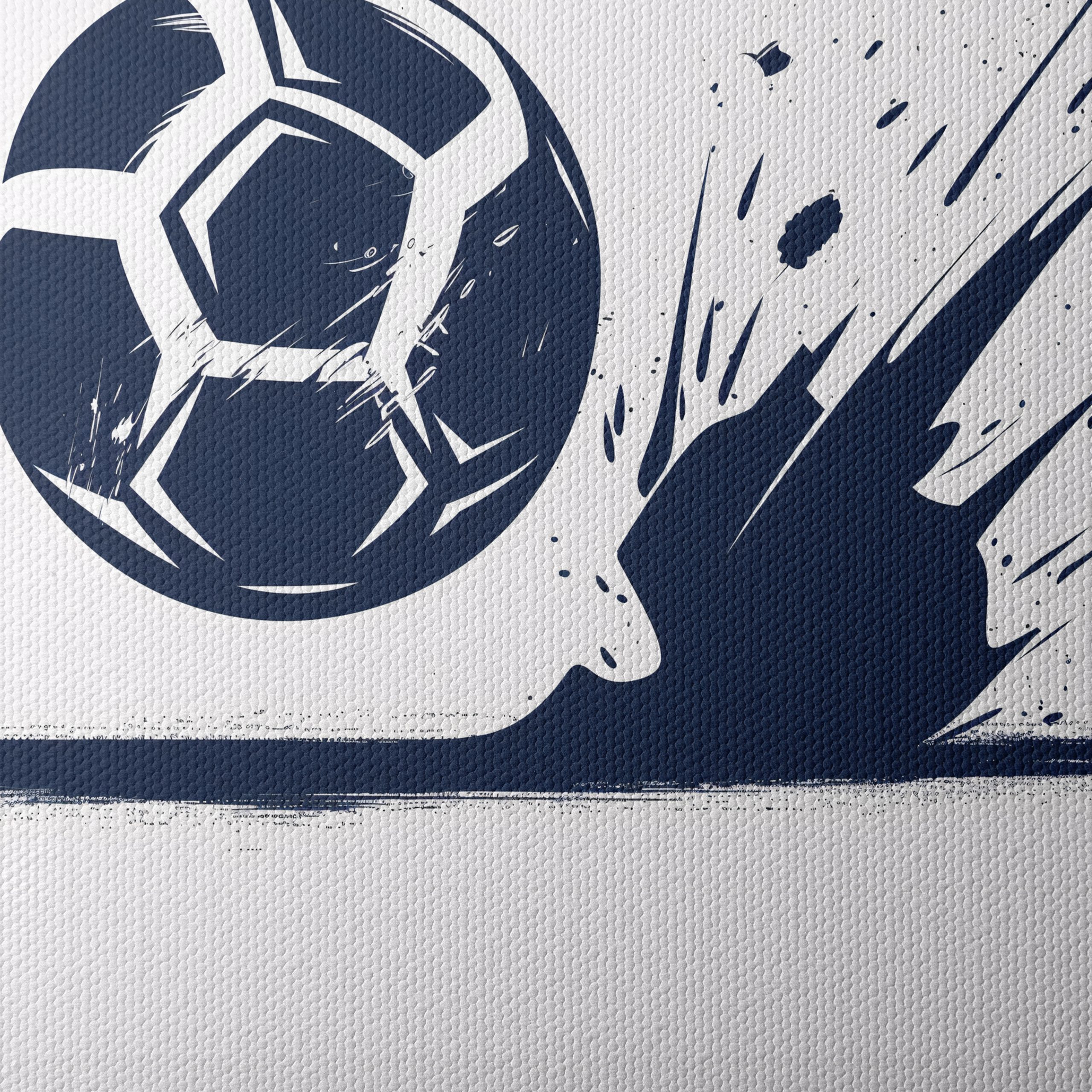 Dynamic Soccer Ball Artwork 2 - Image 4