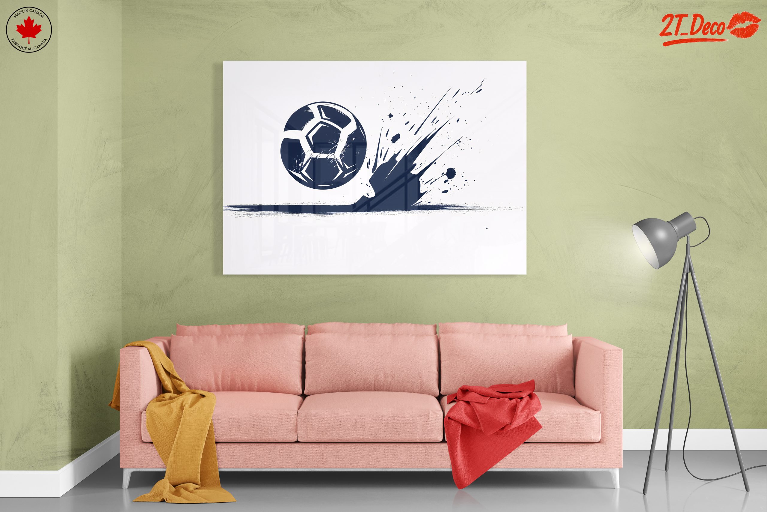 Dynamic Soccer Ball Artwork 2 - Image 7