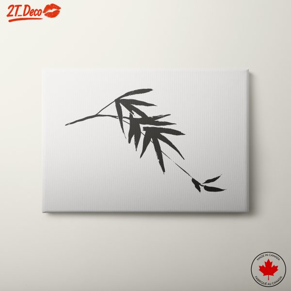 Minimalist Botanical Leaf Artwork