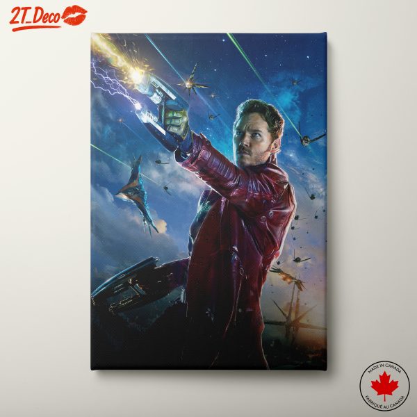 Star-Lord Action Scene from Guardians of the Galaxy