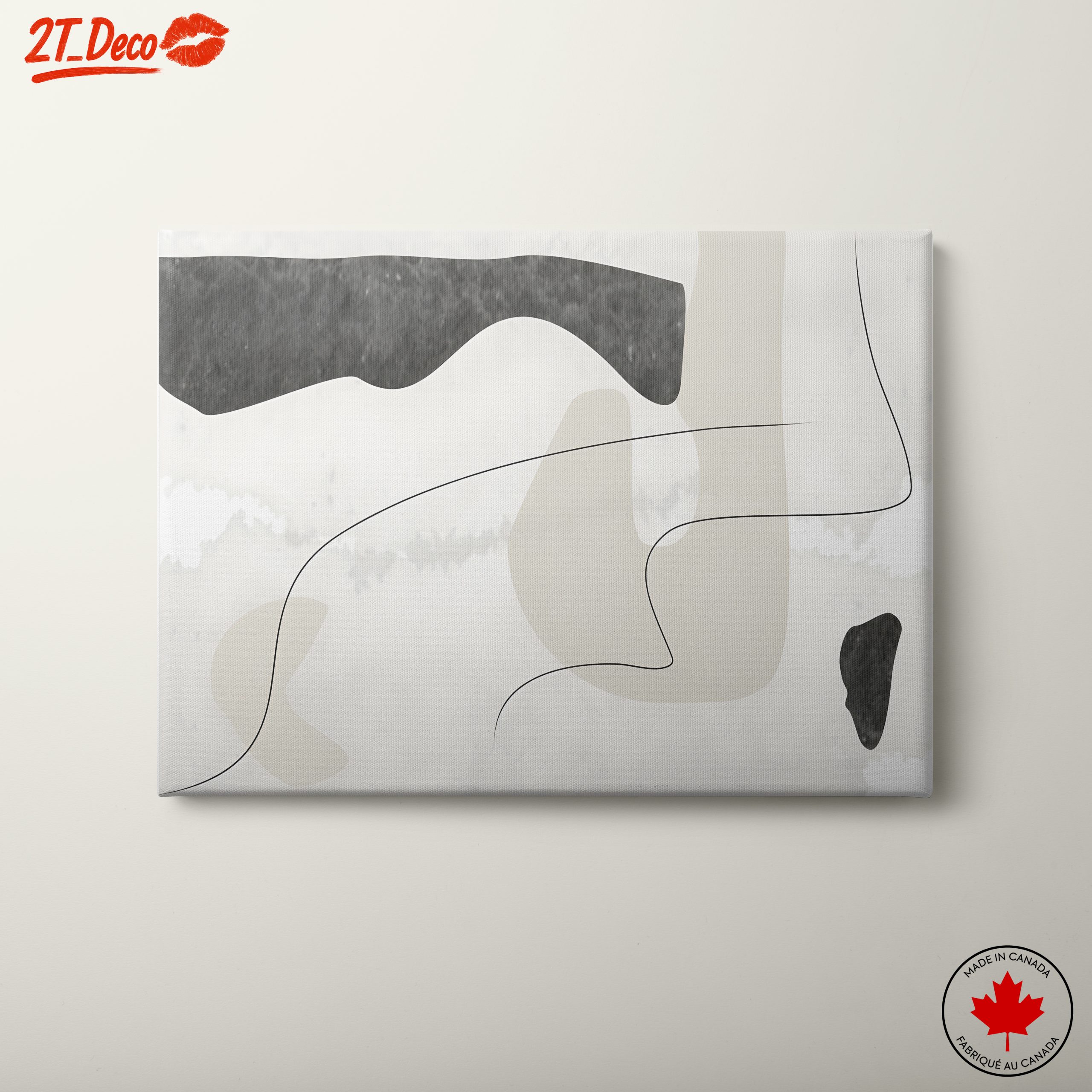 Modern Abstract Composition Art