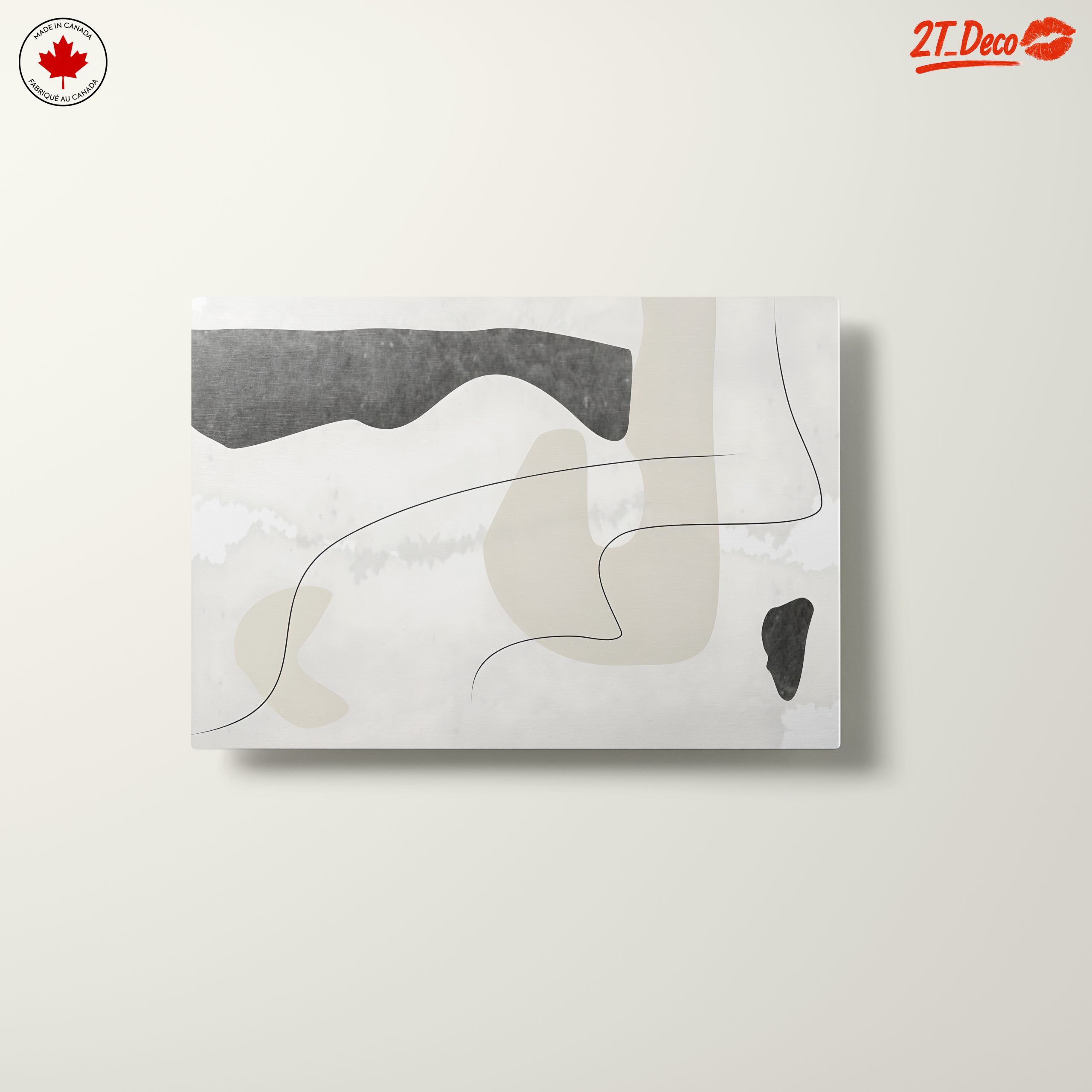 Modern Abstract Composition Art - Image 10