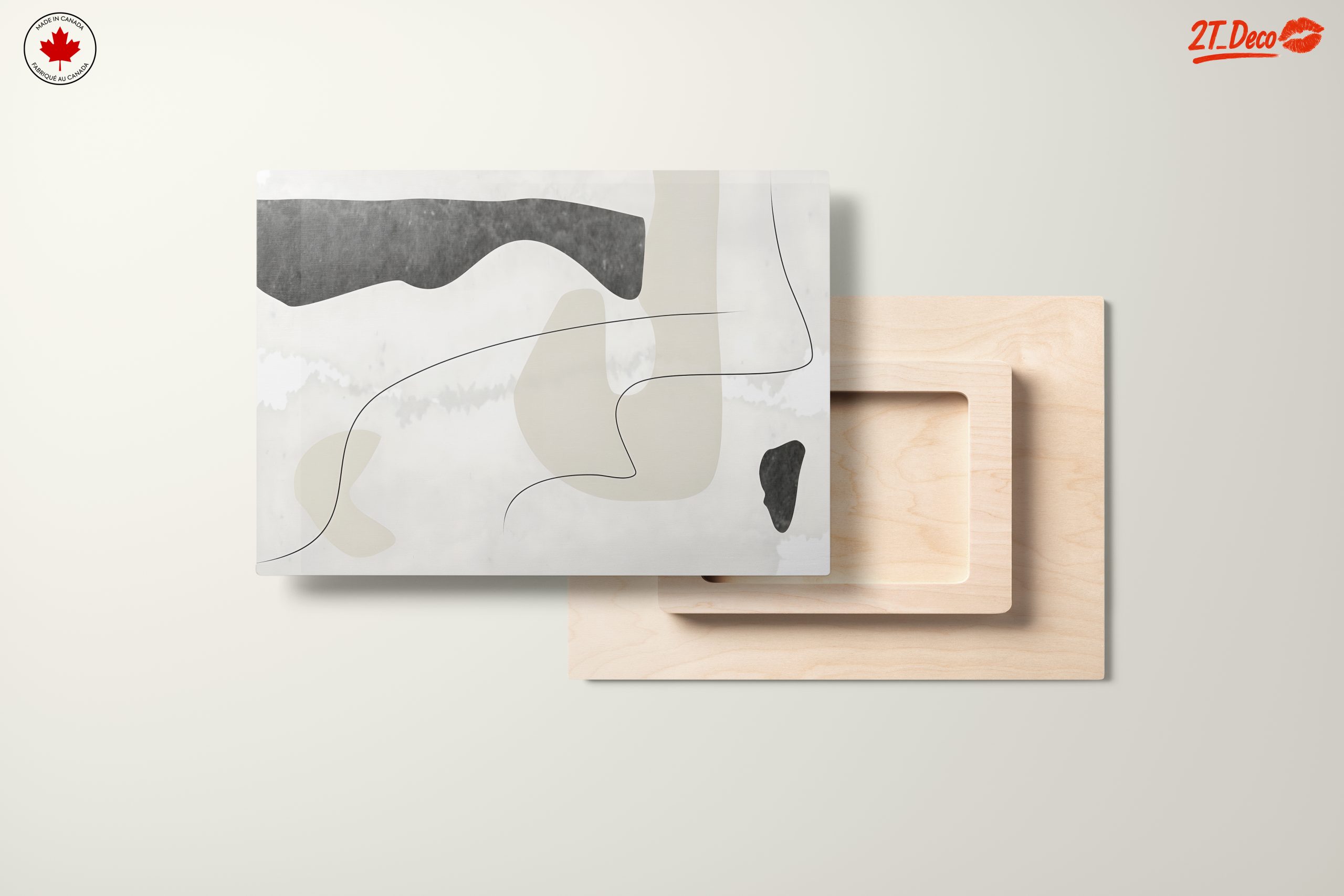 Modern Abstract Composition Art - Image 11