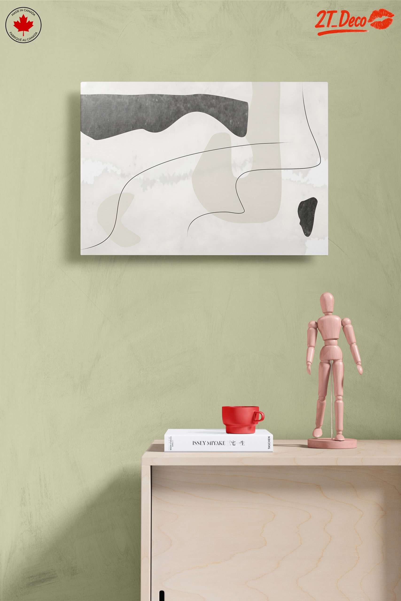 Modern Abstract Composition Art - Image 14