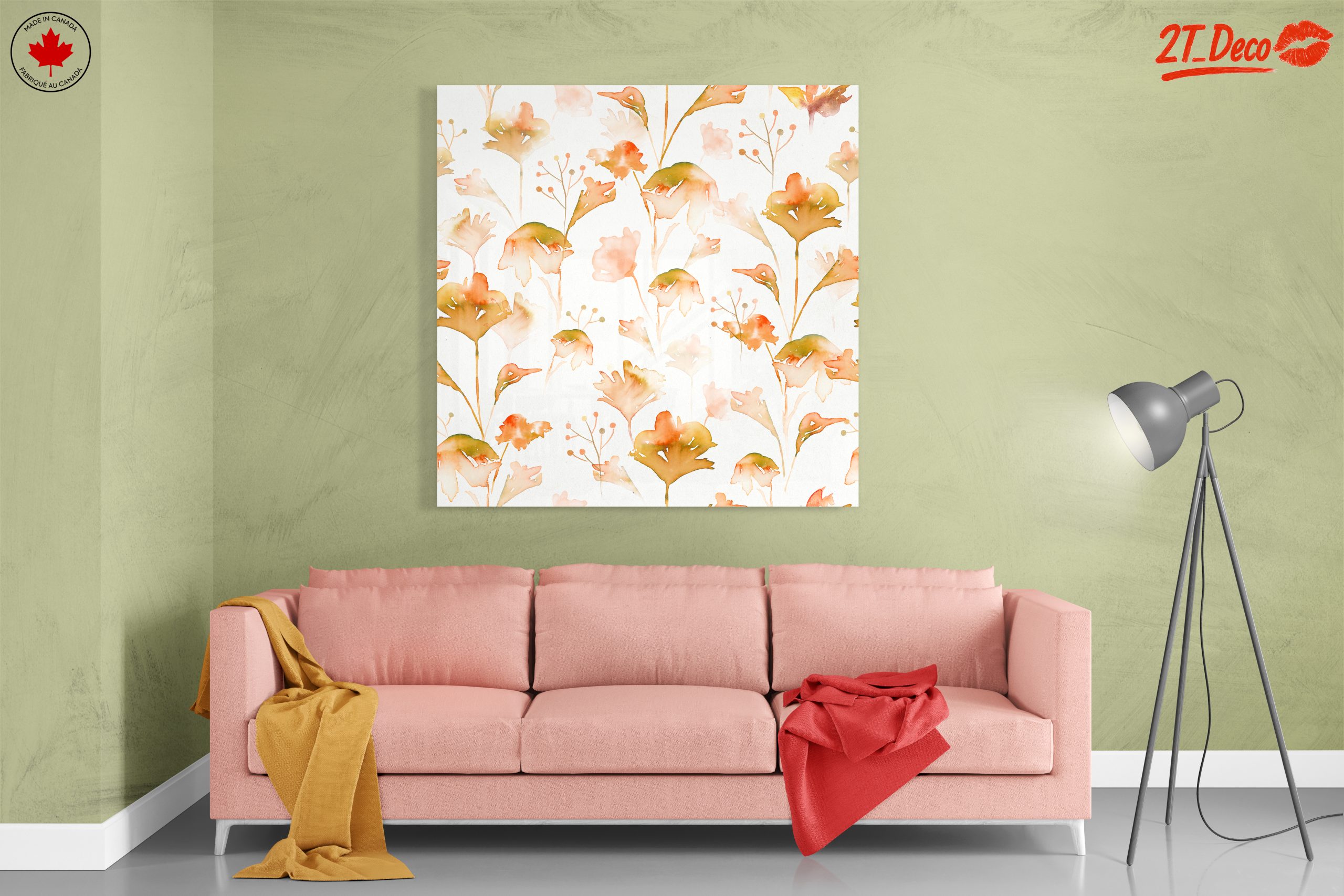Elegant Botanical Abstract Artwork 2 - Image 7