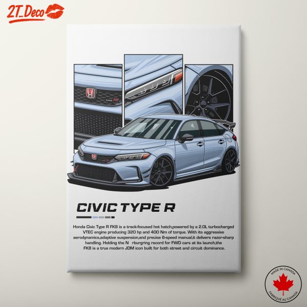 Honda Civic Type R Inspired Art