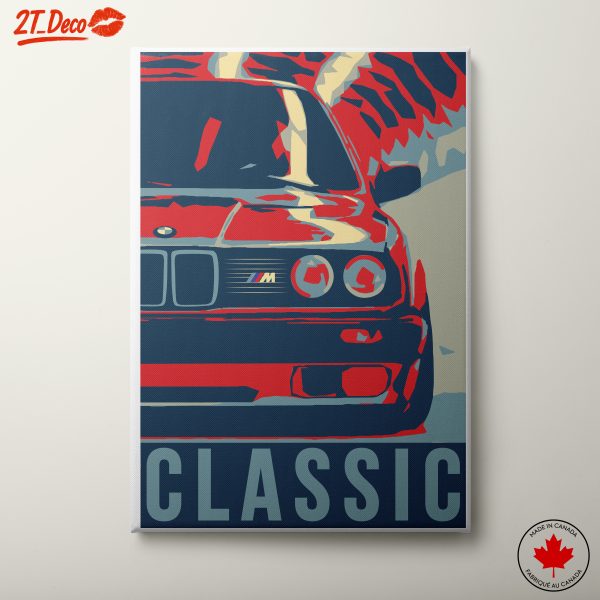 Stylized Classic Car Art 2