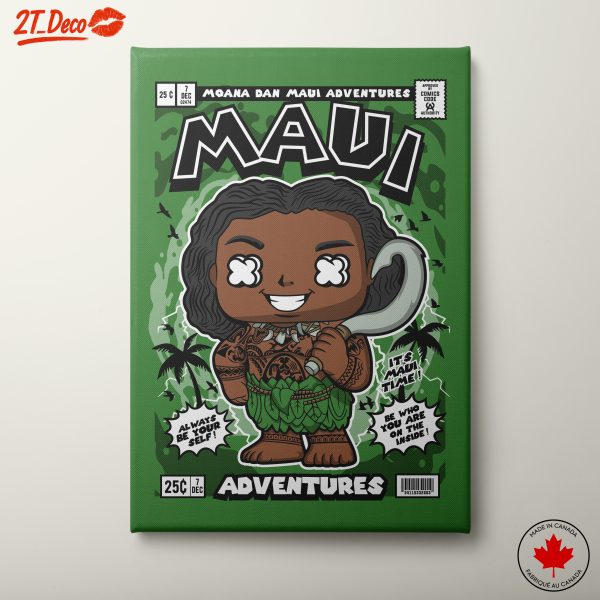 Maui Adventures Character Art from Moana