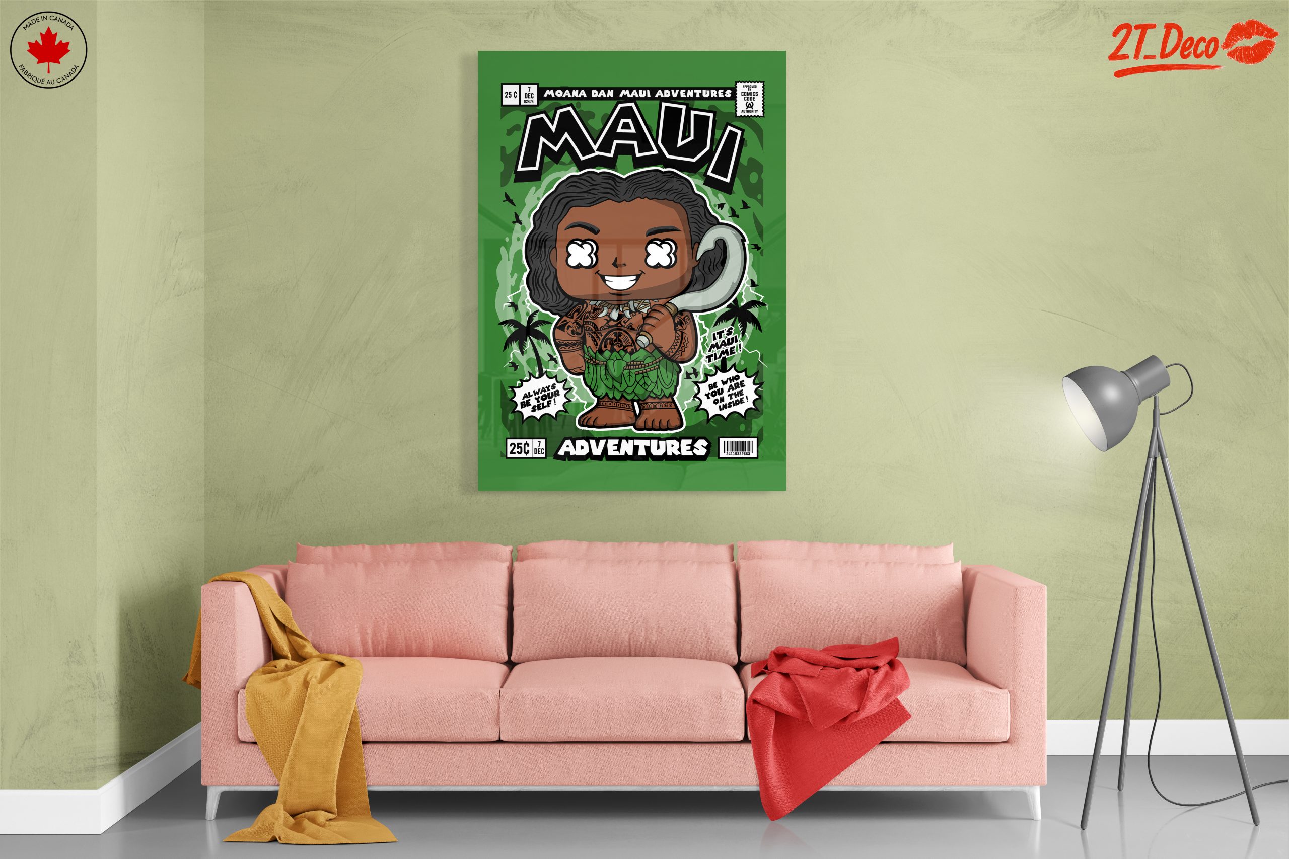 Maui Adventures Character Art from Moana - Image 7