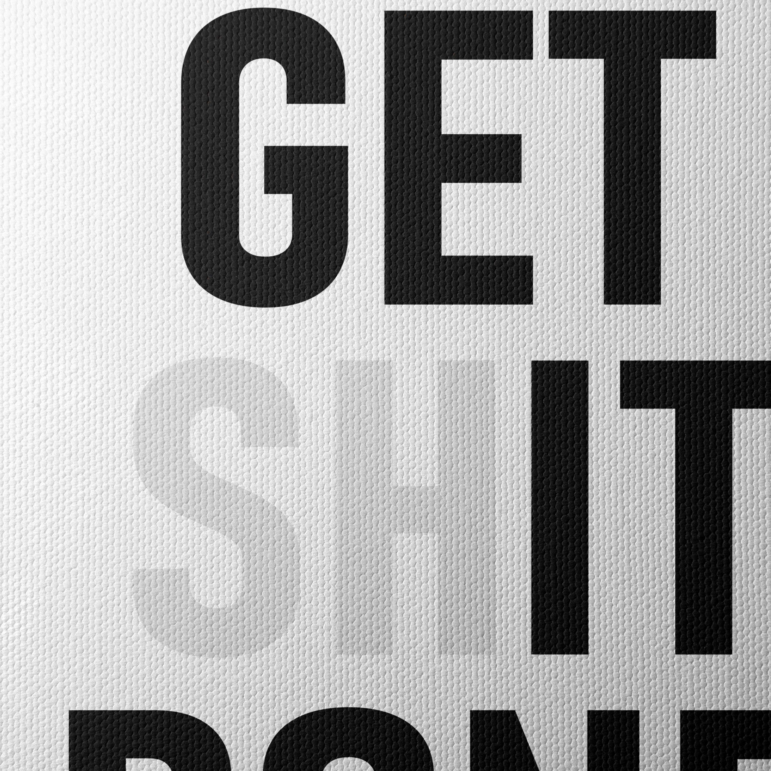 Get Shit Done Motivational Quote Art - Image 4