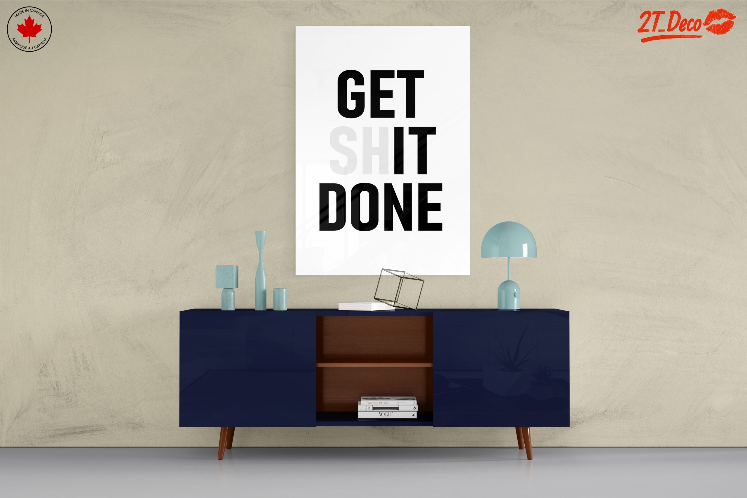 Get Shit Done Motivational Quote Art - Image 8