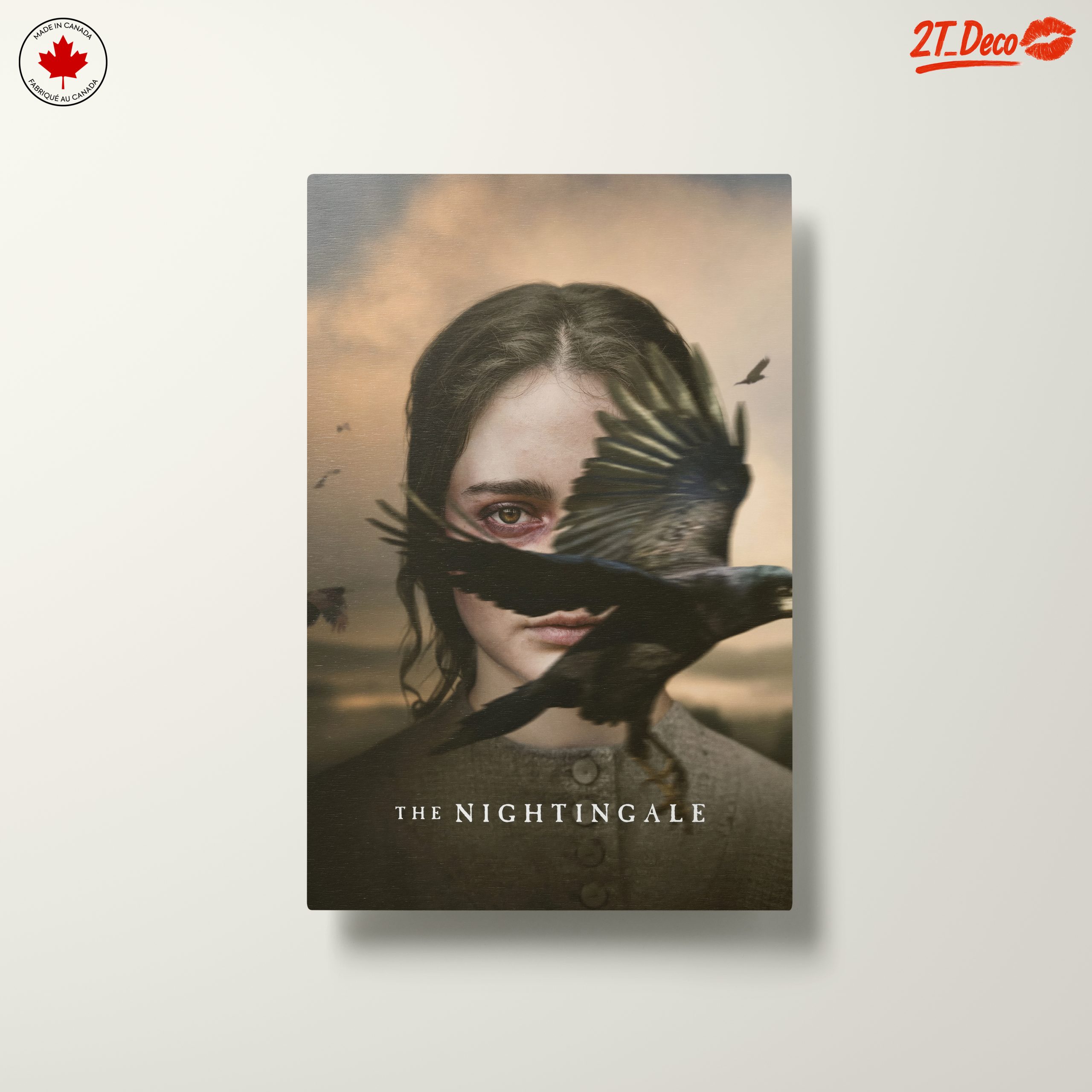 Surreal Female Portrait with Birds - Image 10