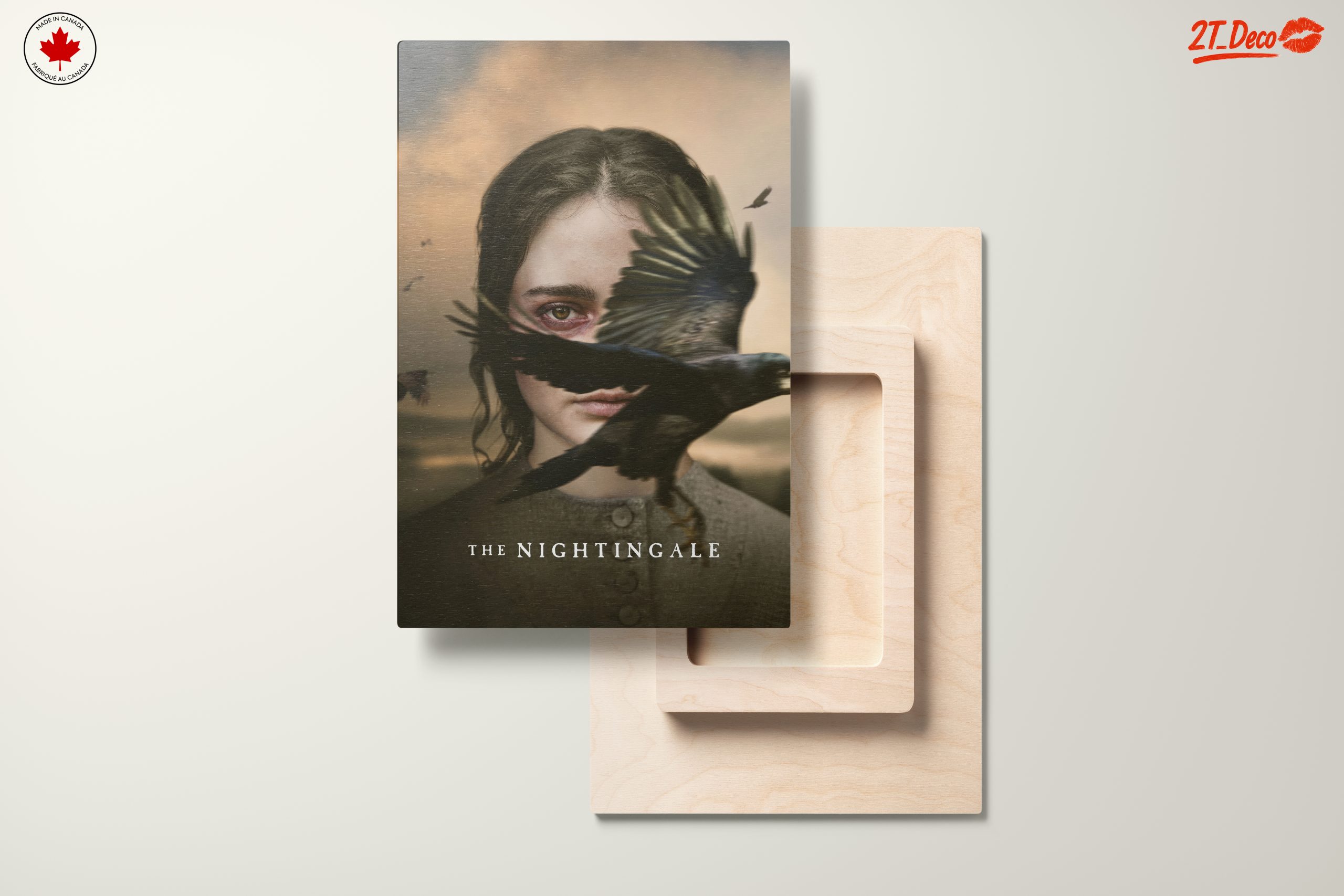 Surreal Female Portrait with Birds - Image 11