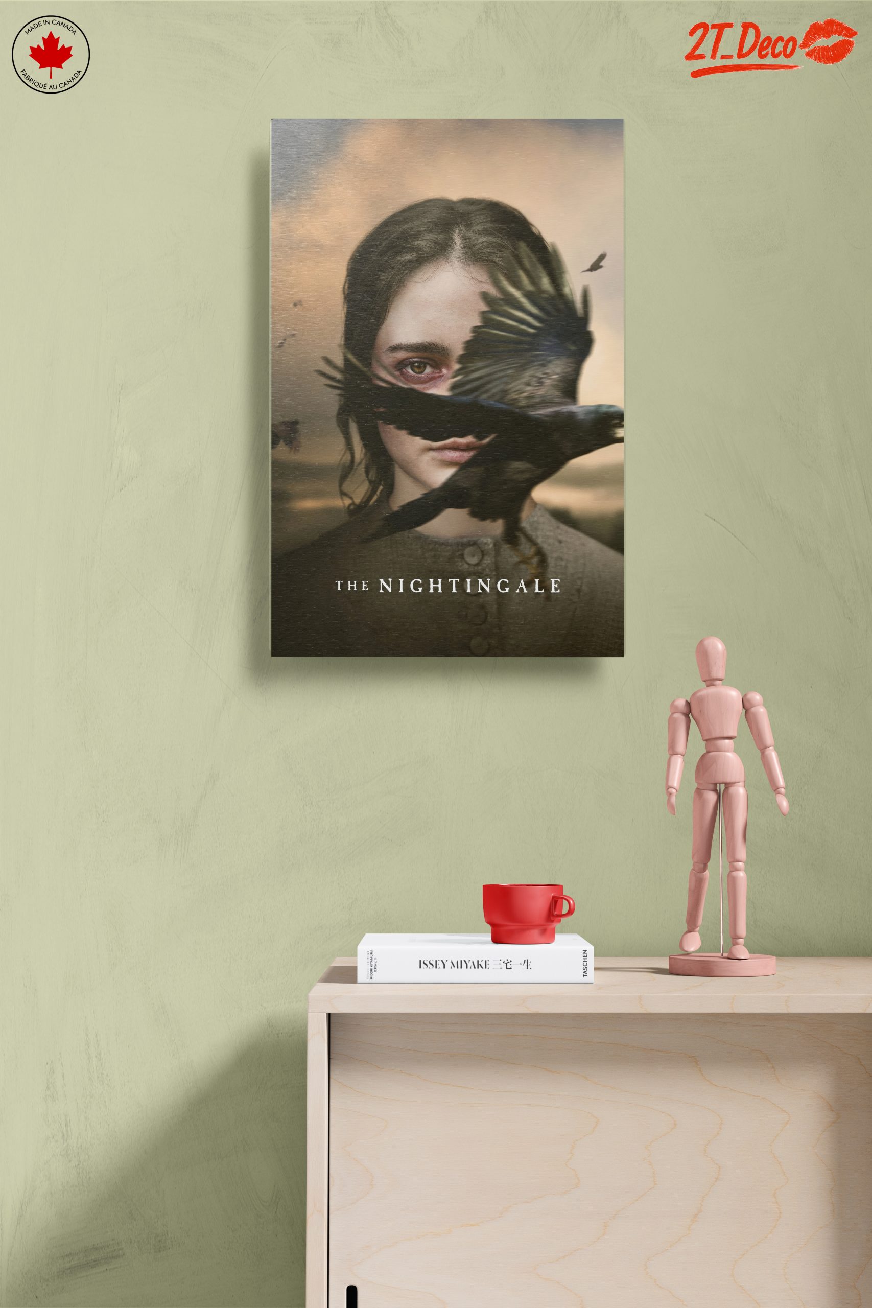 Surreal Female Portrait with Birds - Image 14