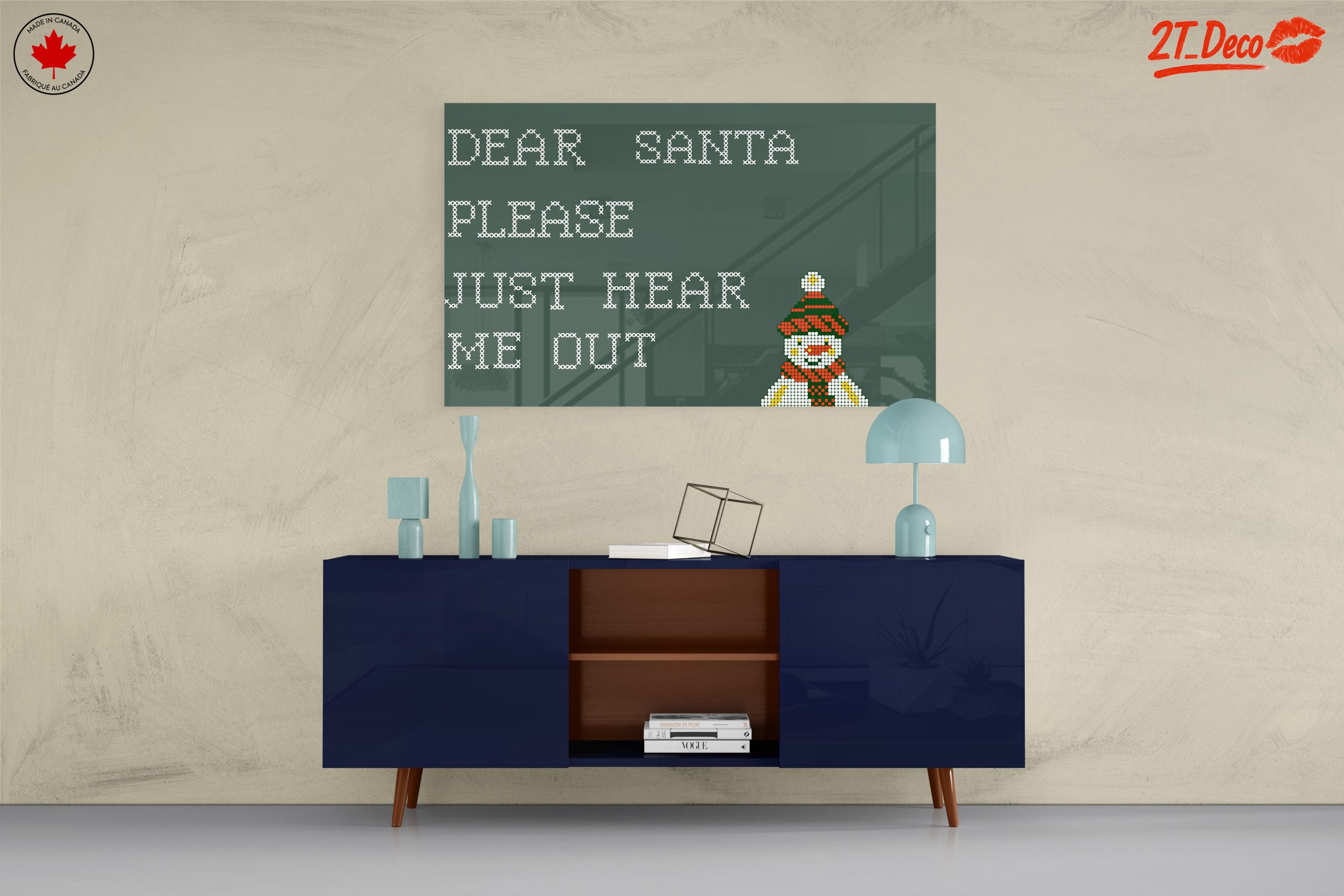 Dear Santa Letter Snowman Holiday Decor - Image 8