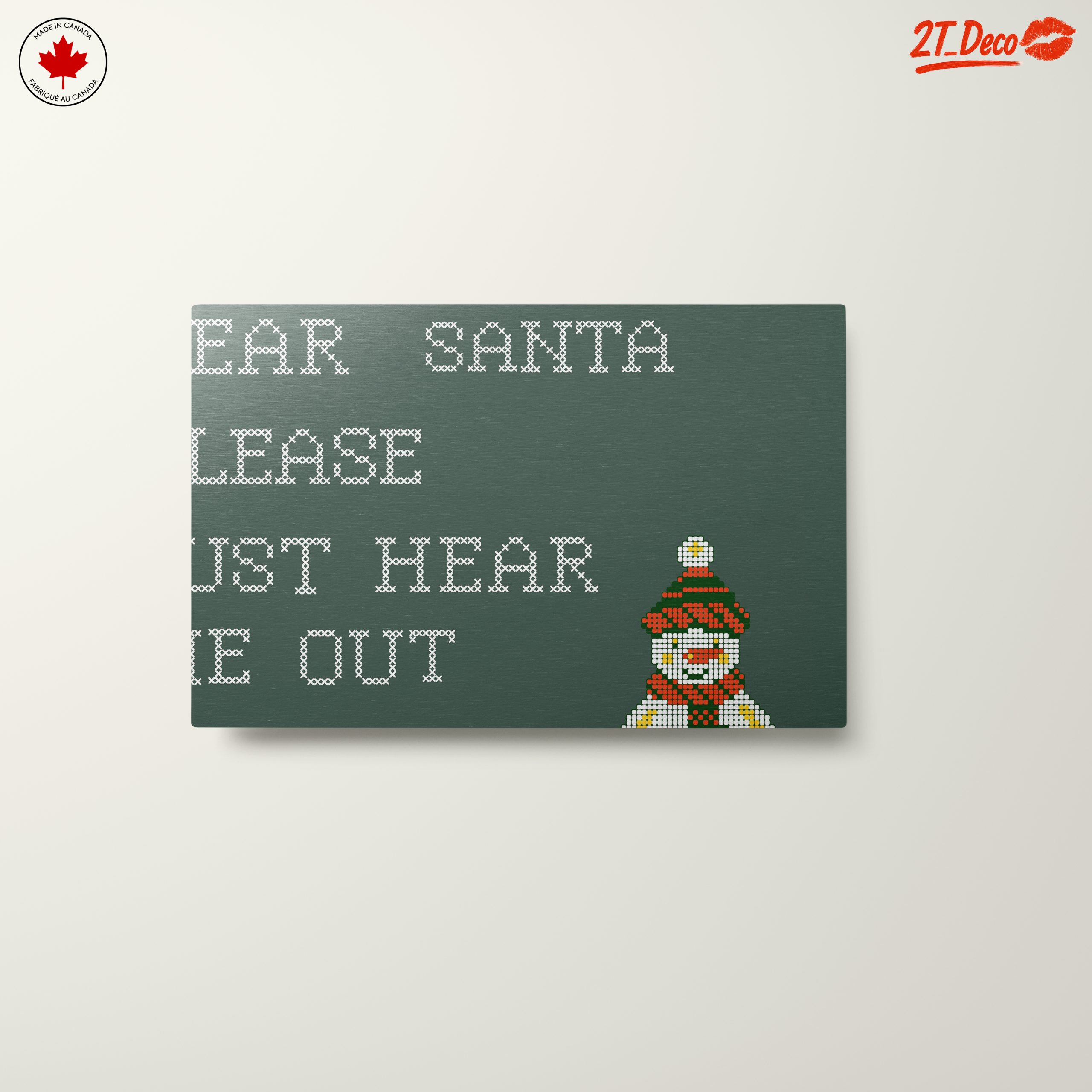 Dear Santa Letter Snowman Holiday Decor - Image 10