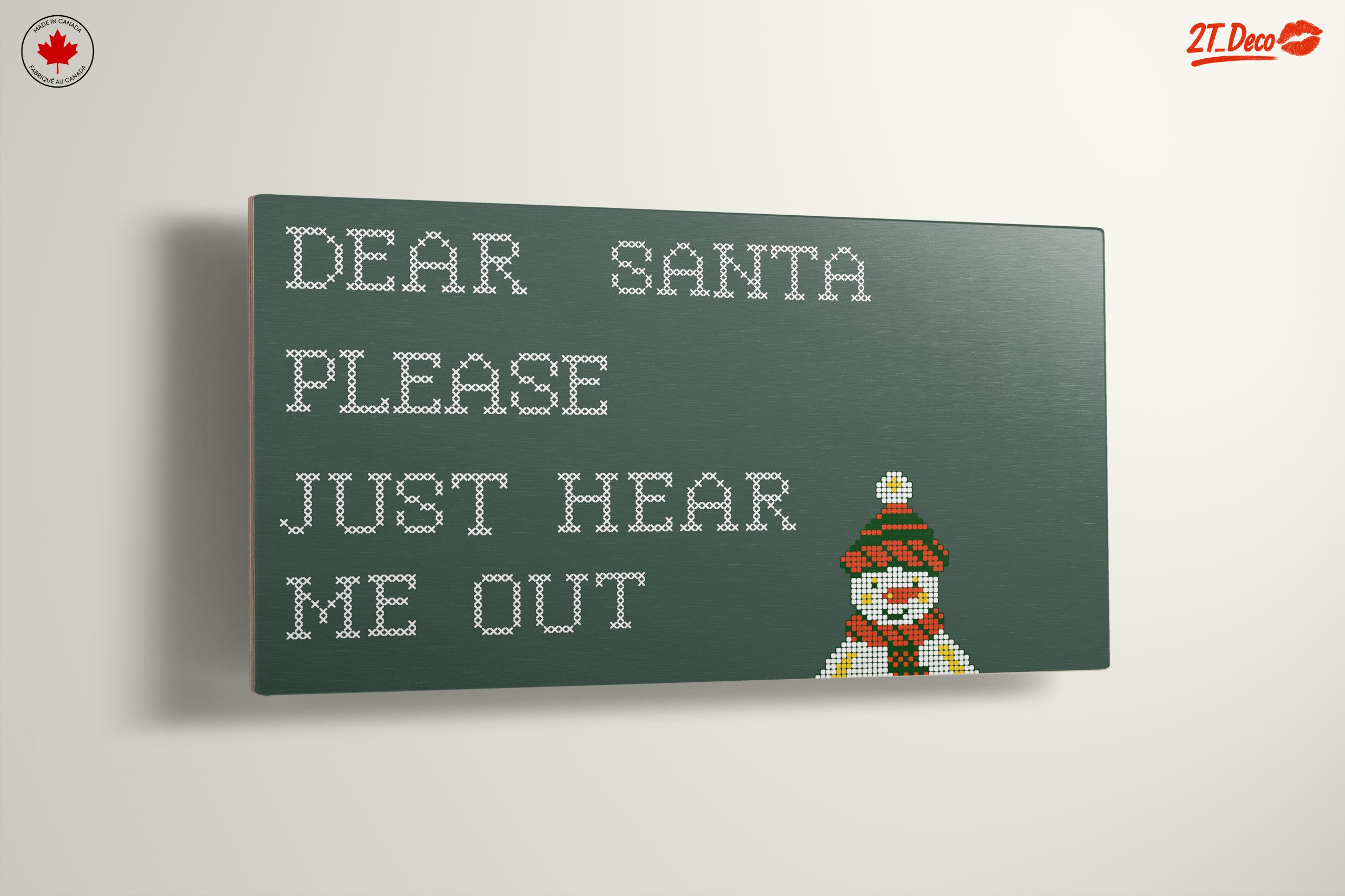 Dear Santa Letter Snowman Holiday Decor - Image 13