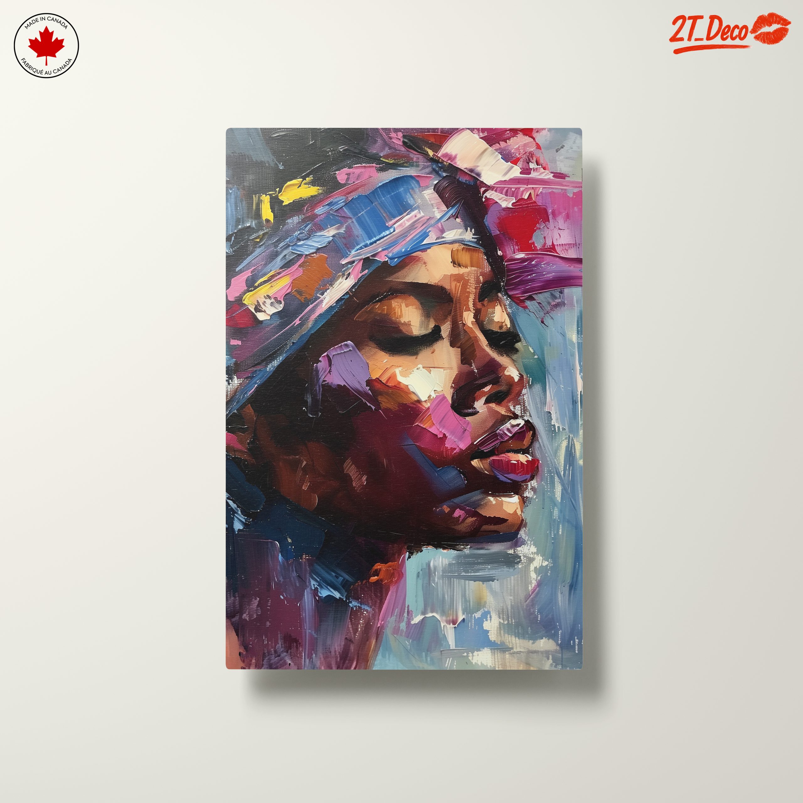 Vibrant Afrocentric Portrait Art - Image 10
