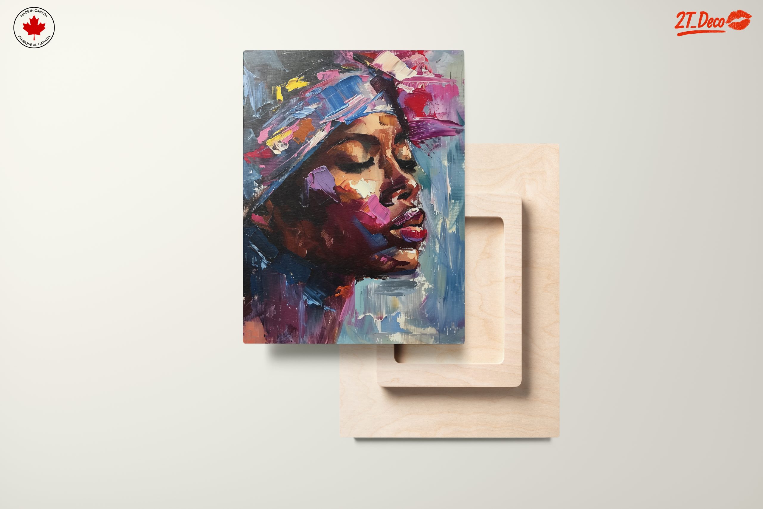 Vibrant Afrocentric Portrait Art - Image 11