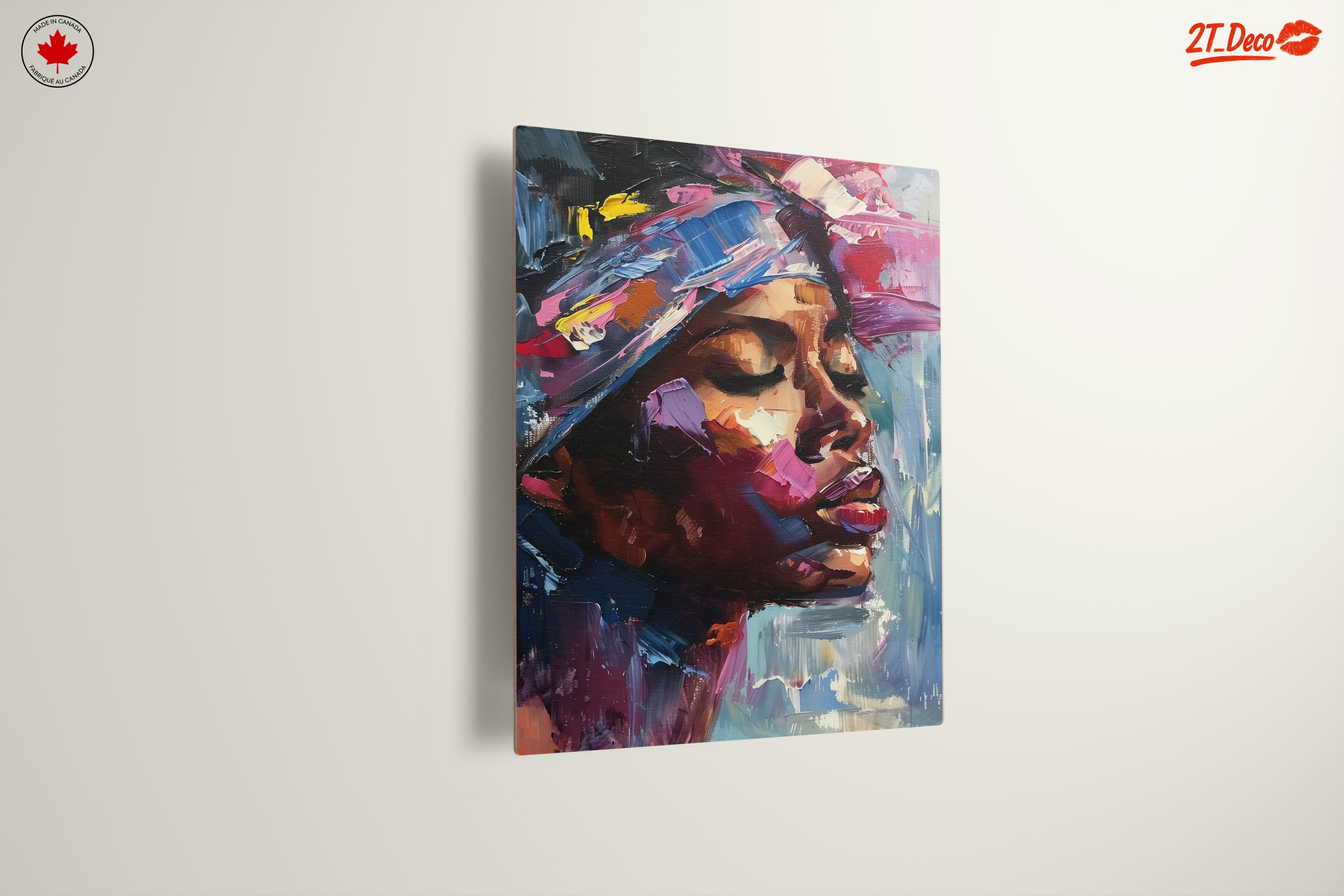 Vibrant Afrocentric Portrait Art - Image 13