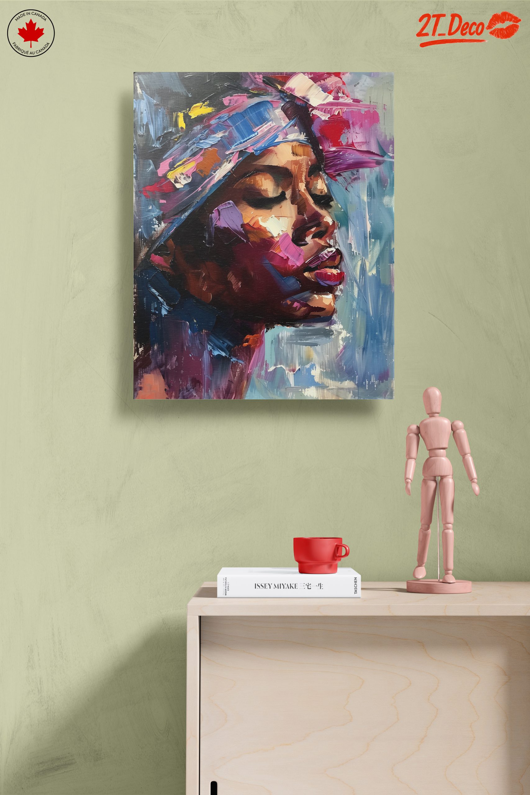 Vibrant Afrocentric Portrait Art - Image 14