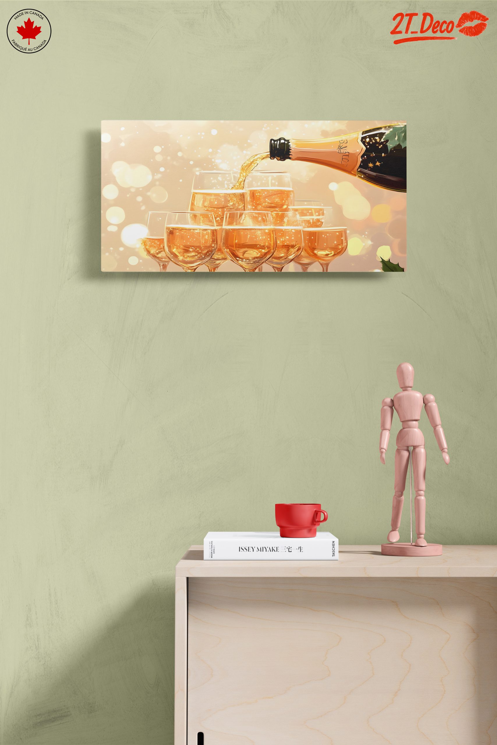 Sparkling Champagne Celebration Art - Image 14