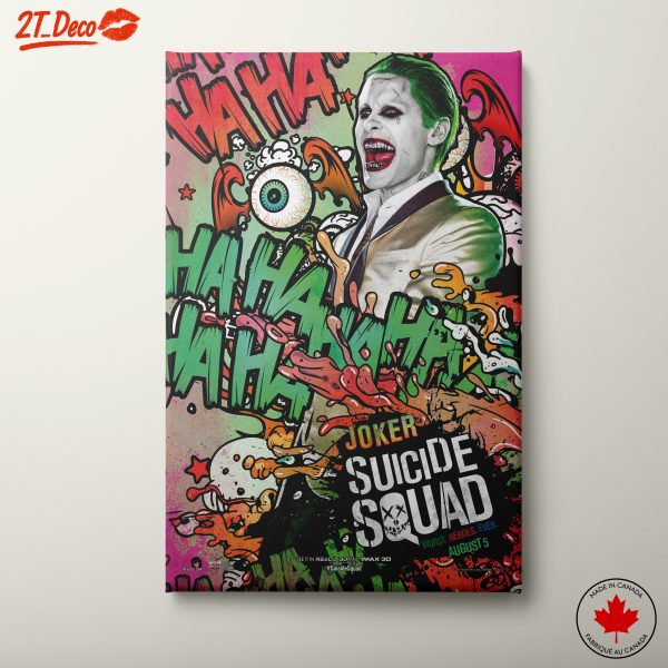 Joker Artwork from Suicide Squad