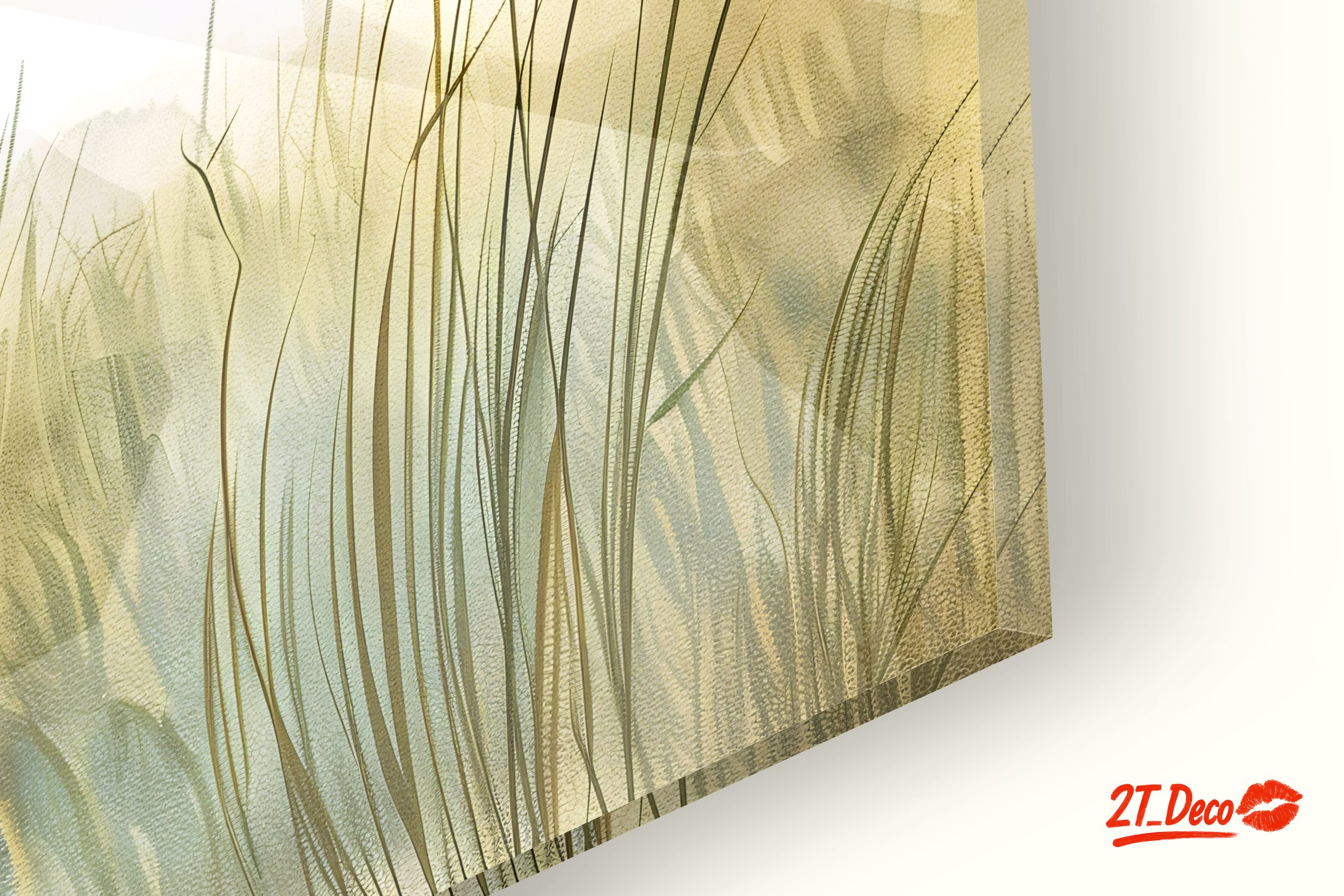 Soft Abstract Landscape with Grasses - Image 9