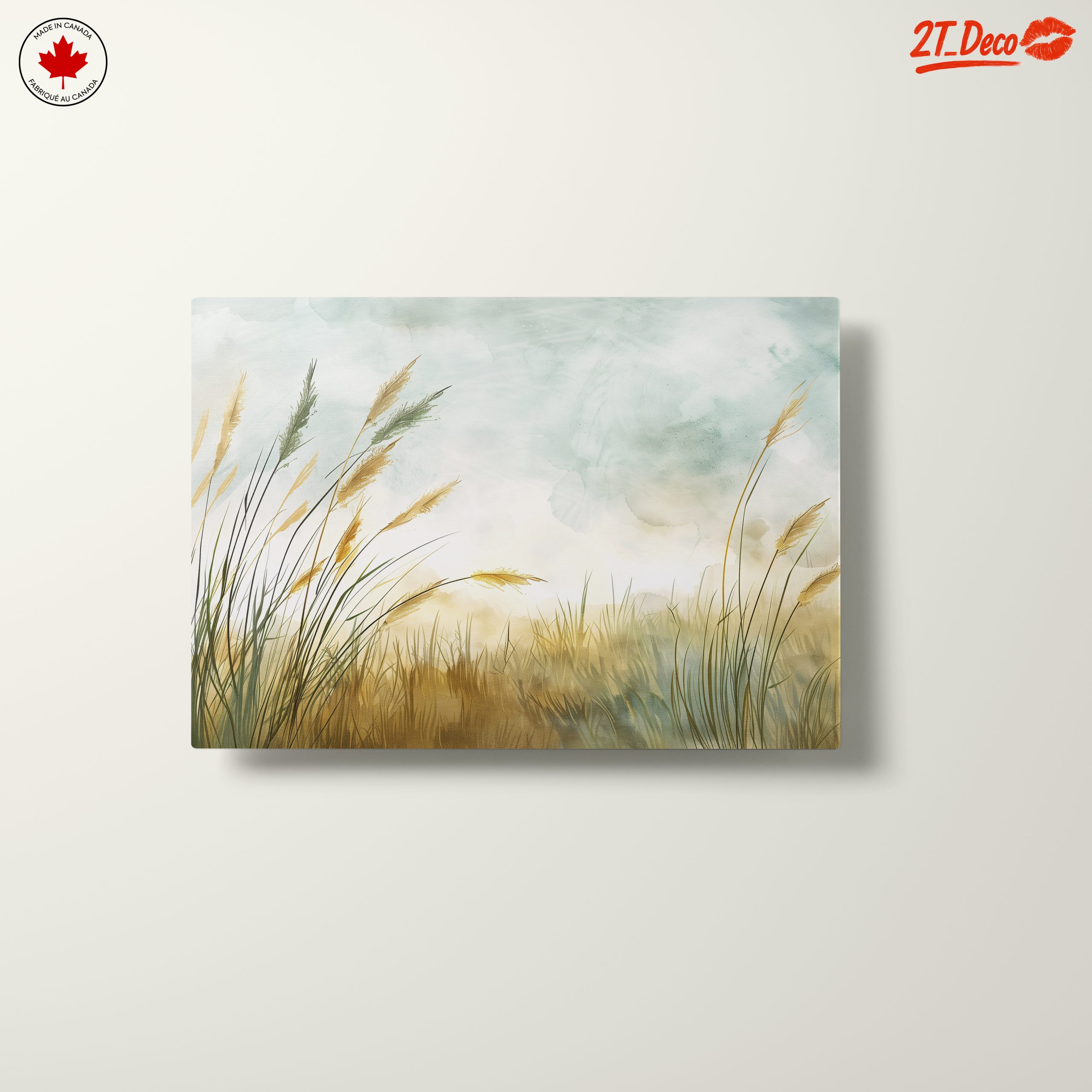 Soft Abstract Landscape with Grasses - Image 10