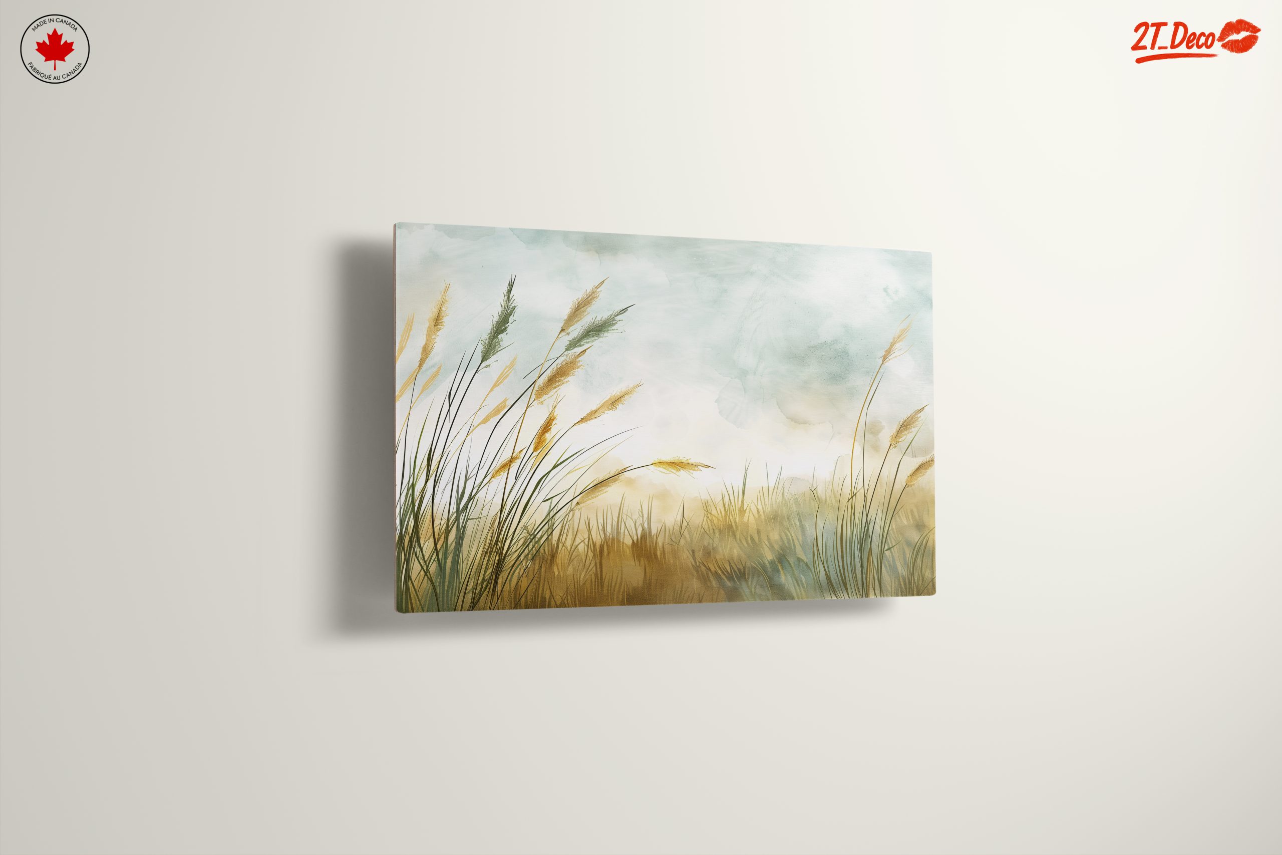Soft Abstract Landscape with Grasses - Image 13