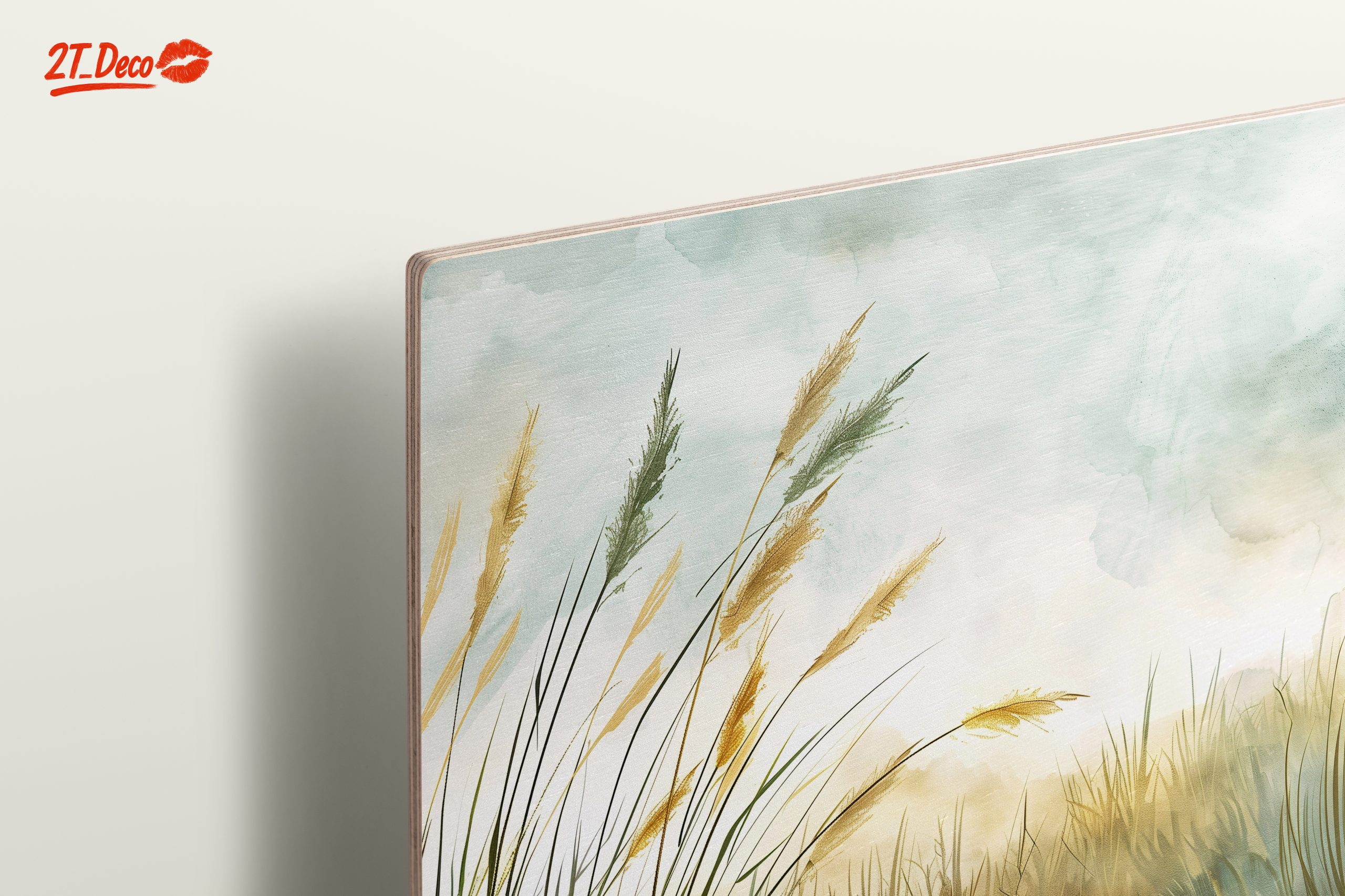 Soft Abstract Landscape with Grasses - Image 15