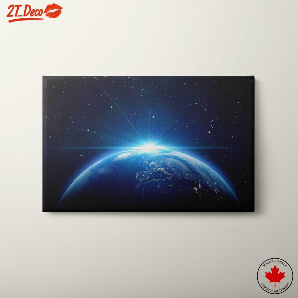 Beautiful View of Earth from Space