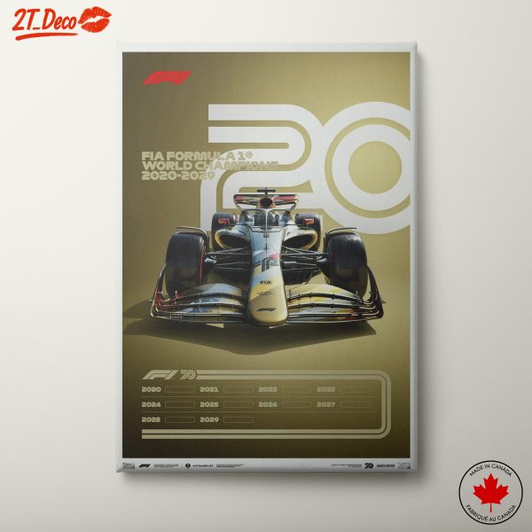 FIA Formula 1 World Champions Artwork 2020-2029