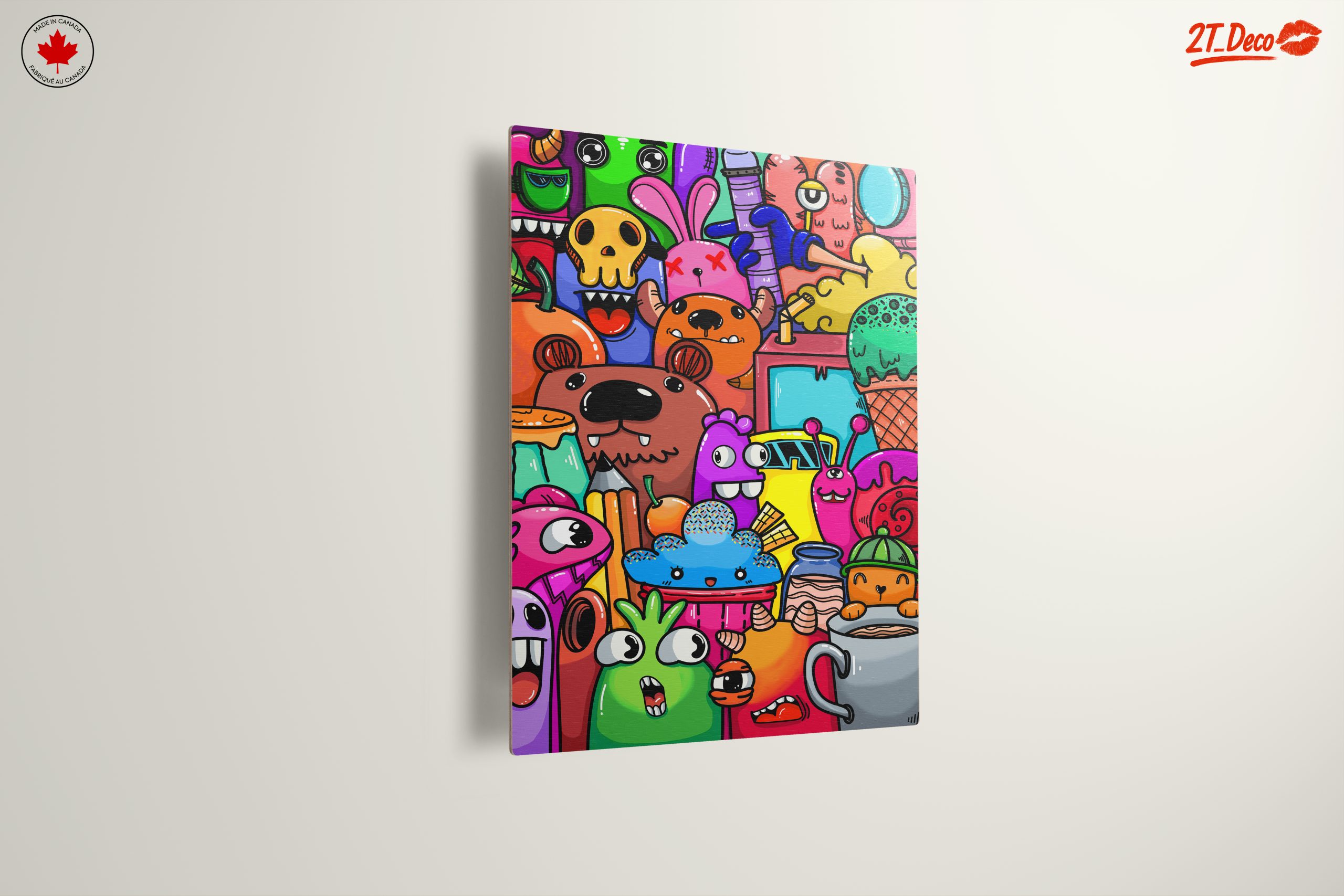 Whimsical Cute Cartoon Characters Art - Image 13