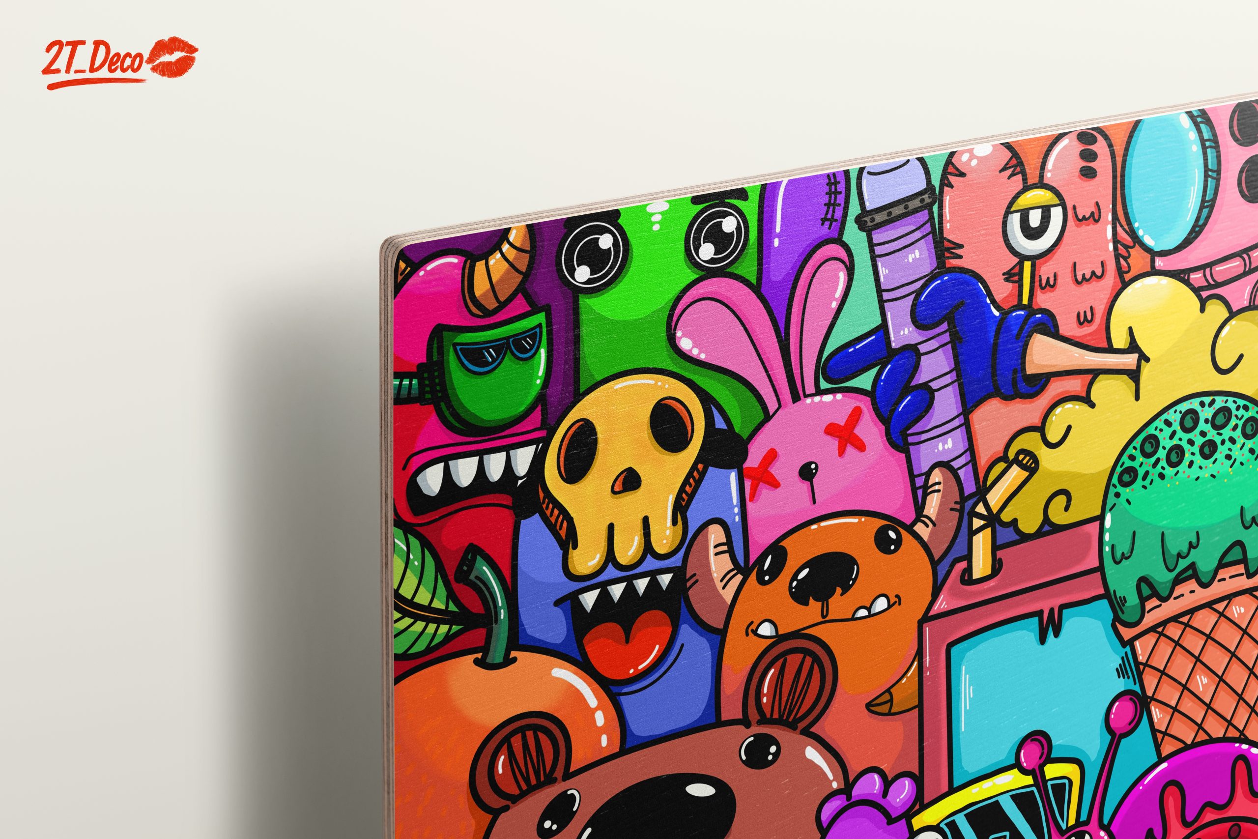 Whimsical Cute Cartoon Characters Art - Image 15
