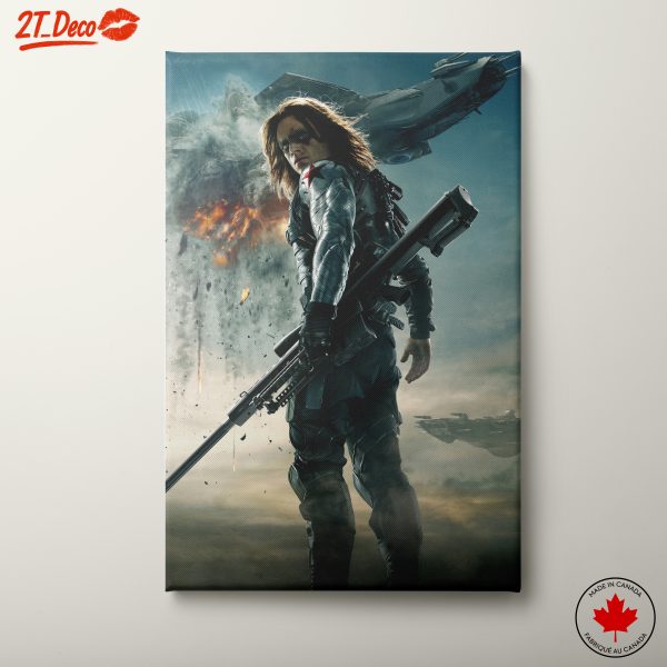 Winter Soldier Action Art